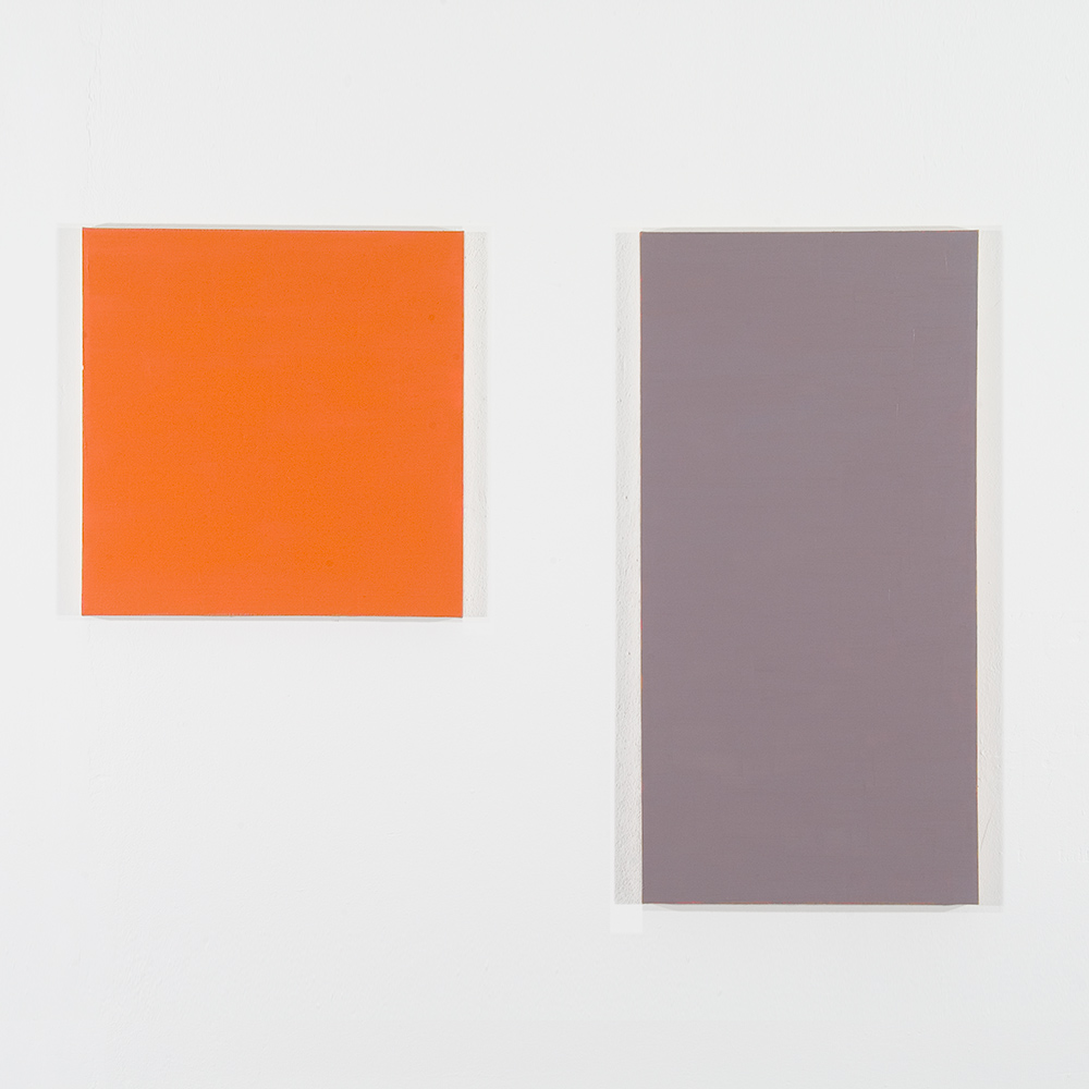 Giotto, 2005, oil on canvas, 65 x 60 cm, 100 x 55 cm