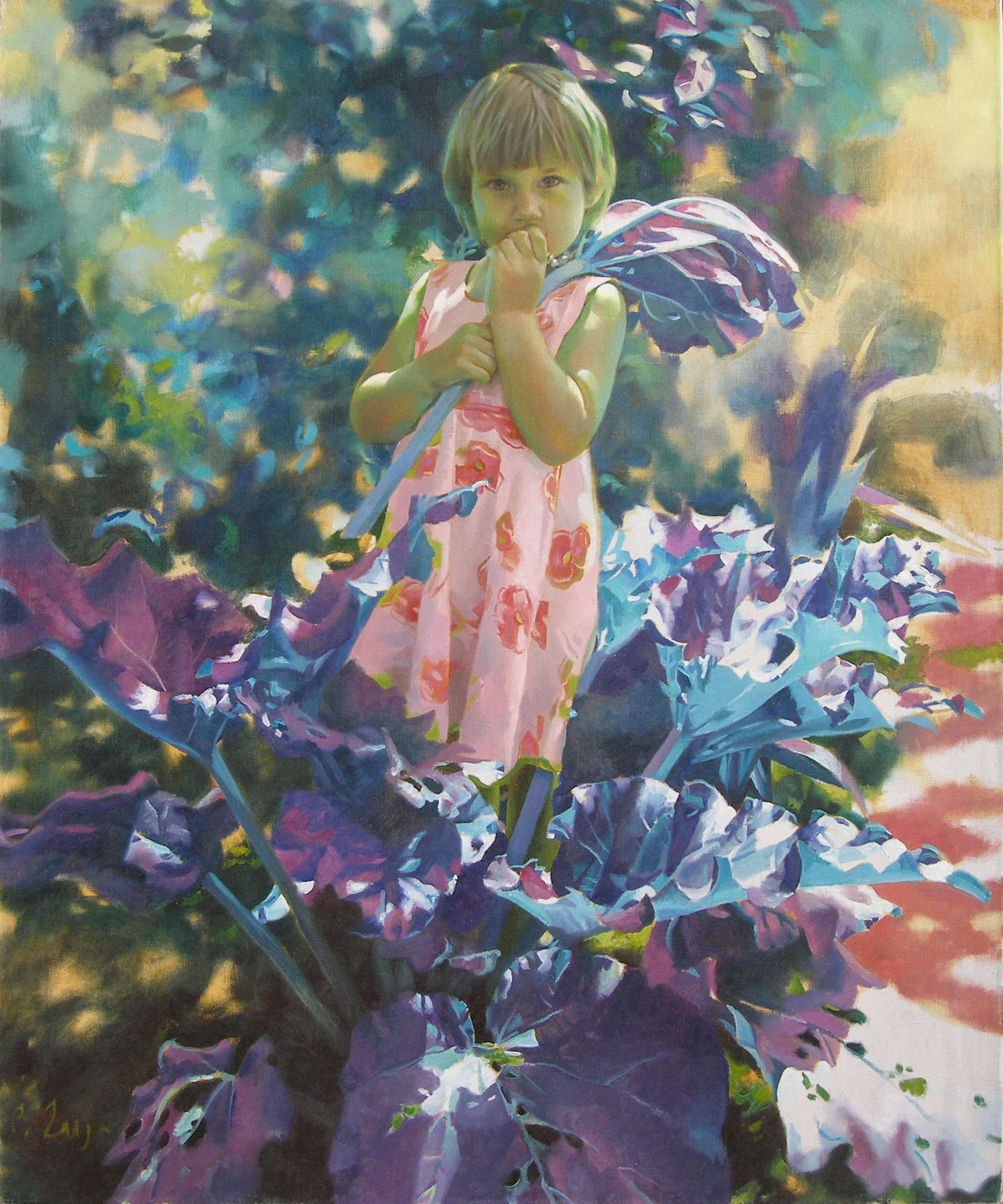 "Reality III", 2011, oil on canvas, 120 × 100 cm