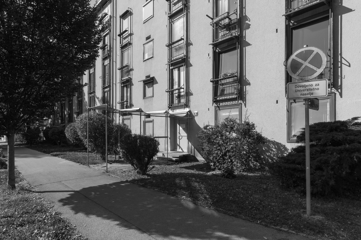Stanovanjski blok na Prulah, Ljubljana / 1957, Stanko Kristl