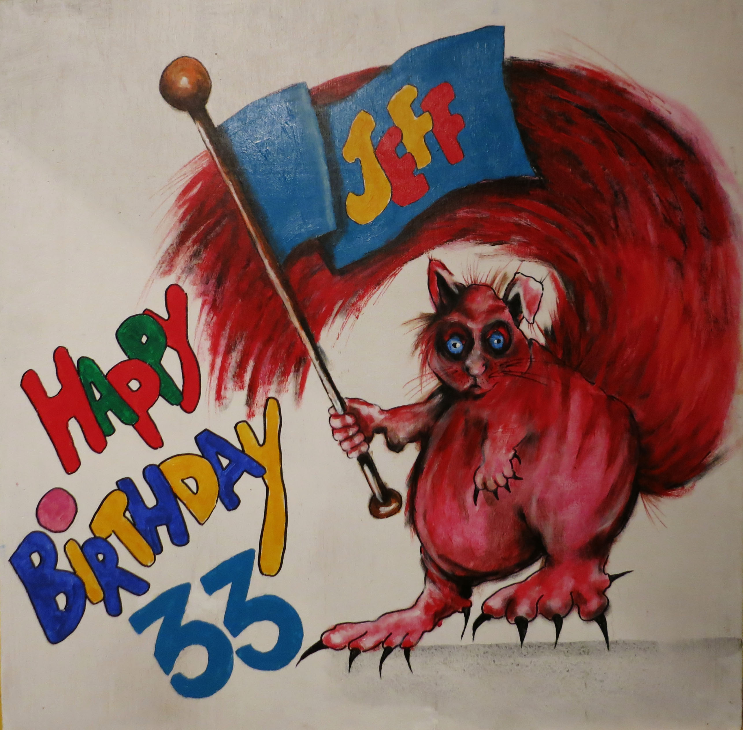  Acrylic on panel – 26” x 24” 