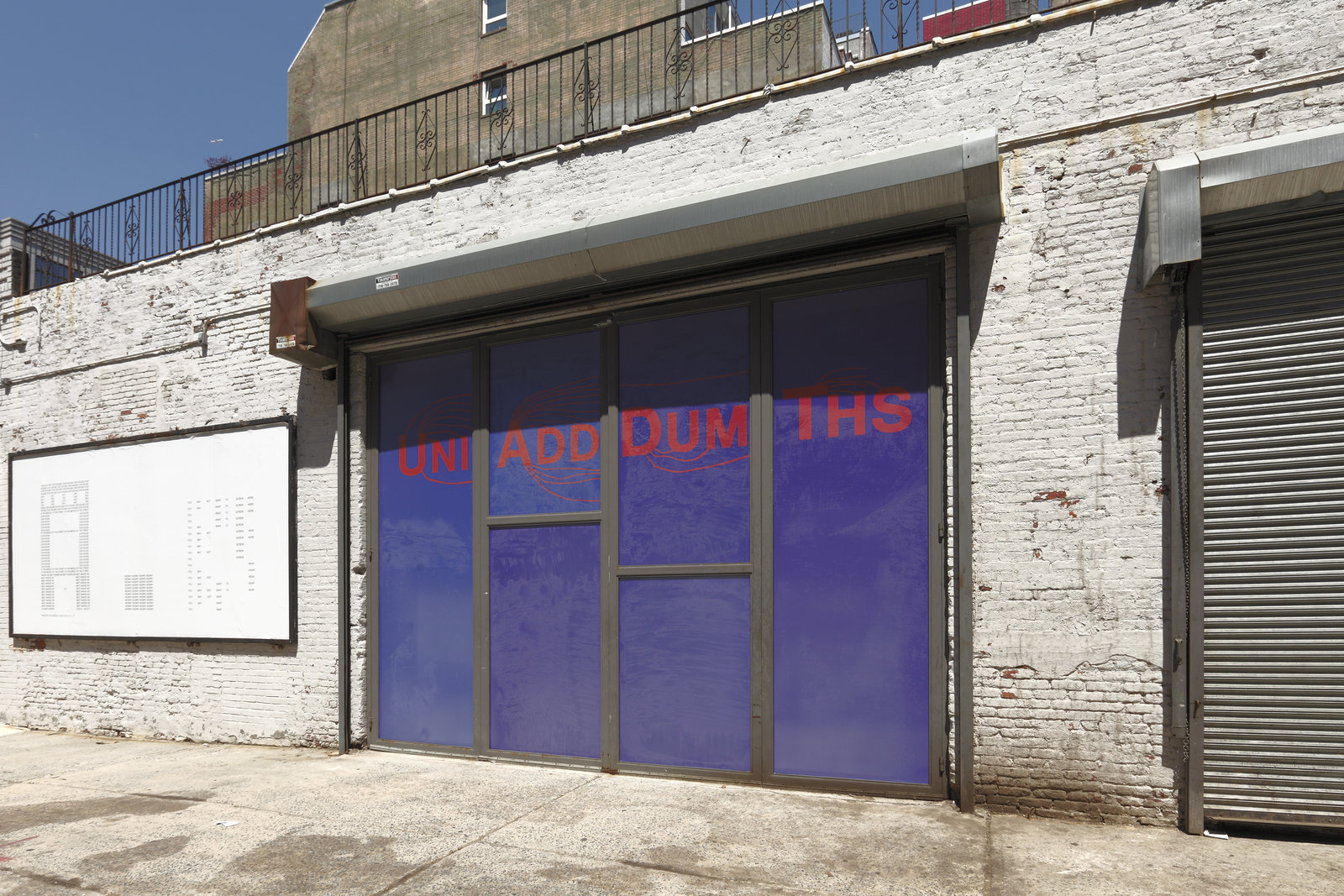 May 2 – Jun 21, 2014, A Month of Making, Gavin Brown's enterprise, 620 Greenwich Street