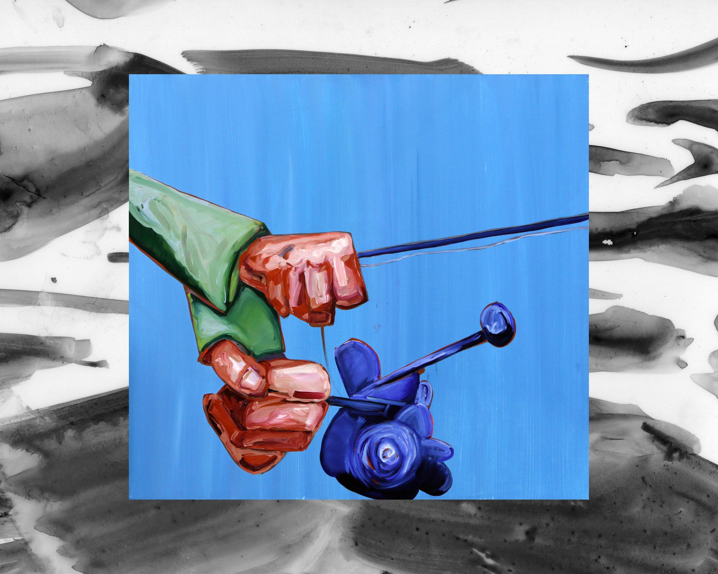 I Can’t Learn From Anything _ 23 x 25 inches _ 2018
