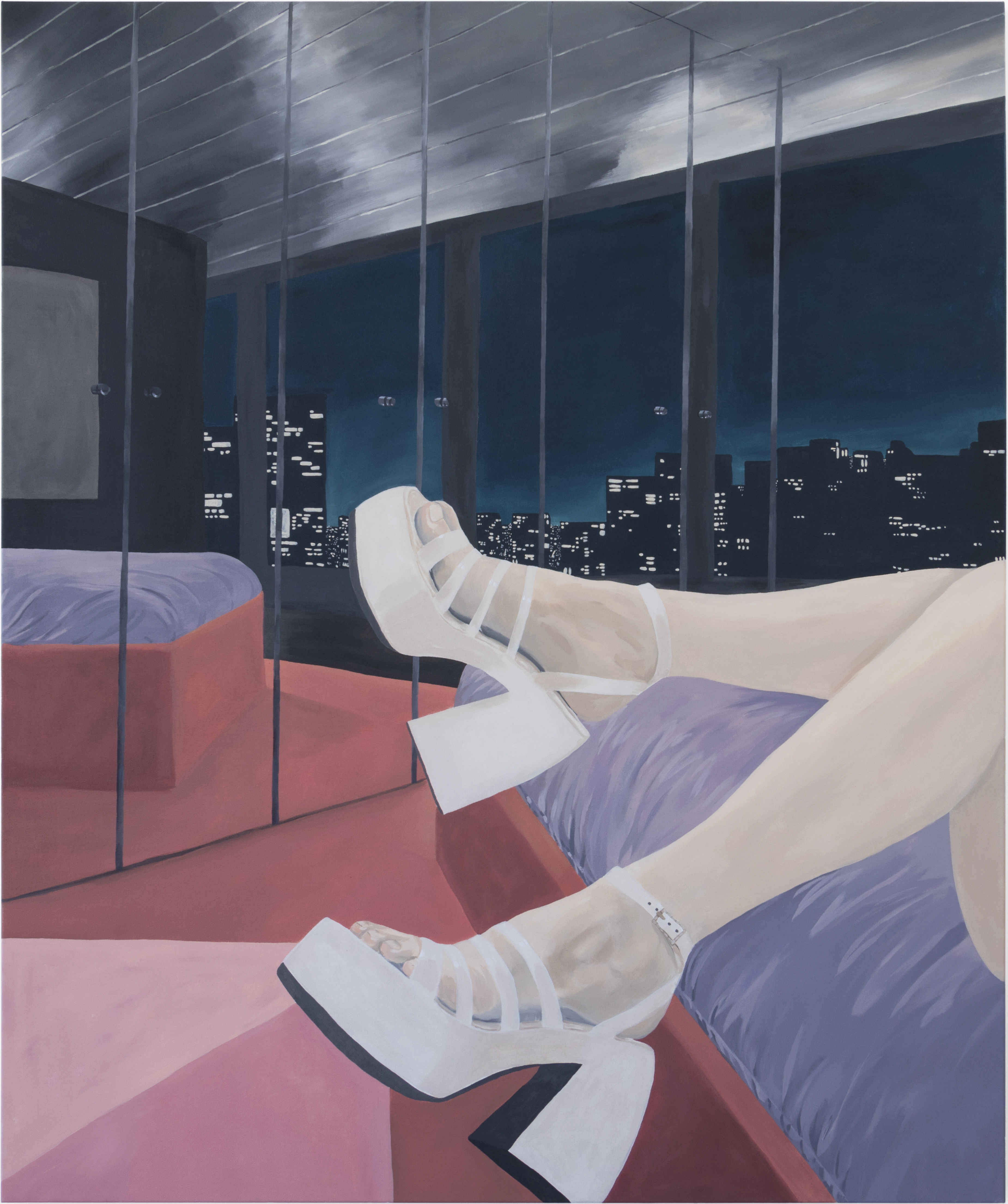 That Night, Acrylic on canvas, 2021, 180x150cm