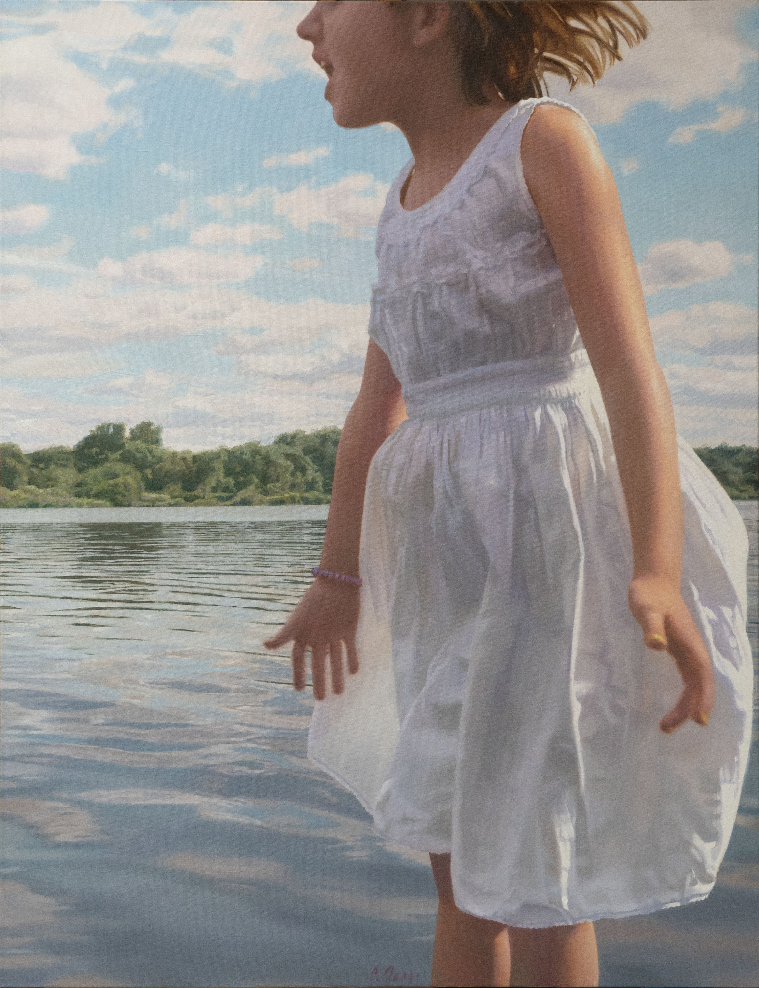 'Scream', 130*100 cm, oil on canvas