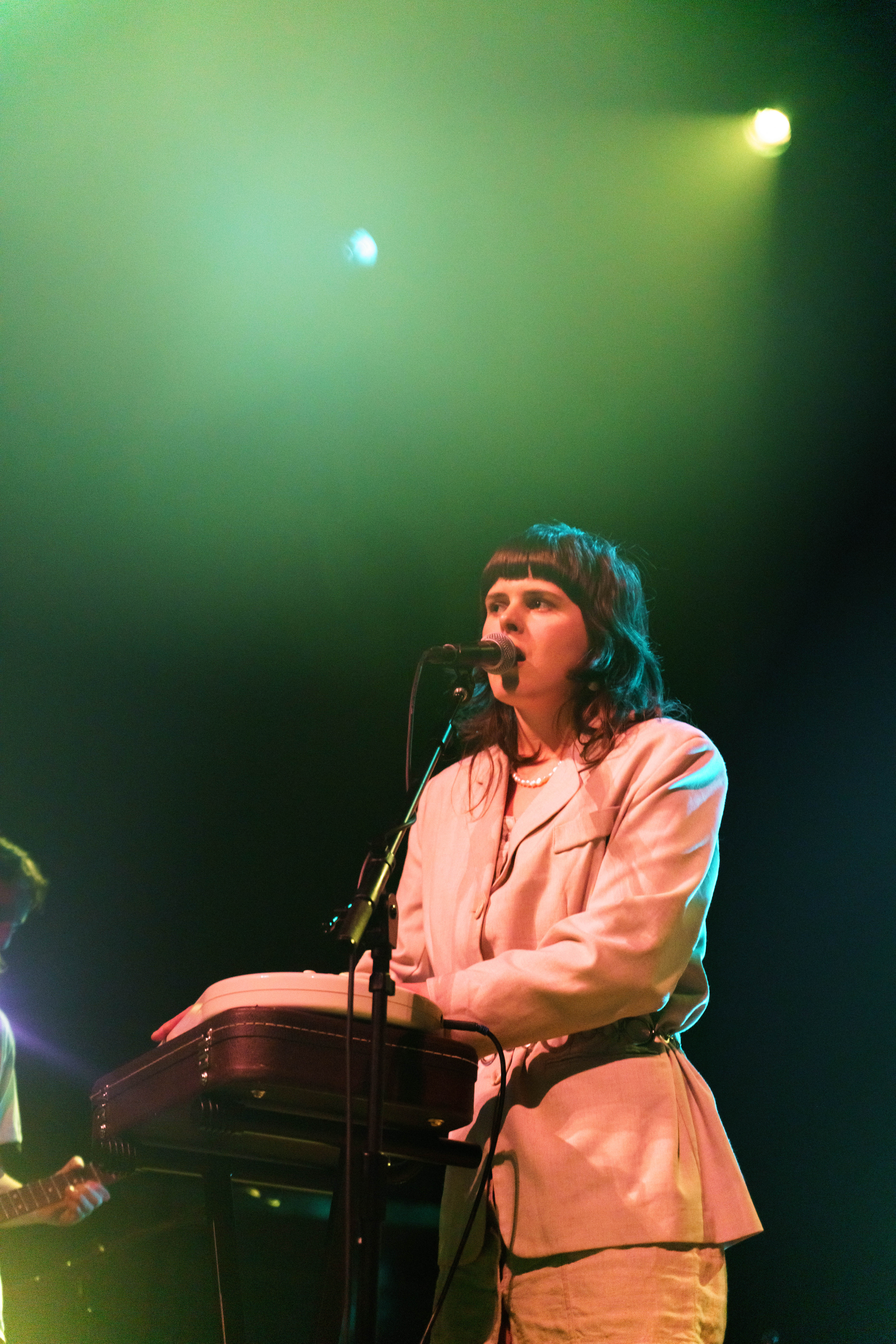 Dunedin Band Juno Is playing at the Christchurch Town Hall, photographed by Ella Waswo