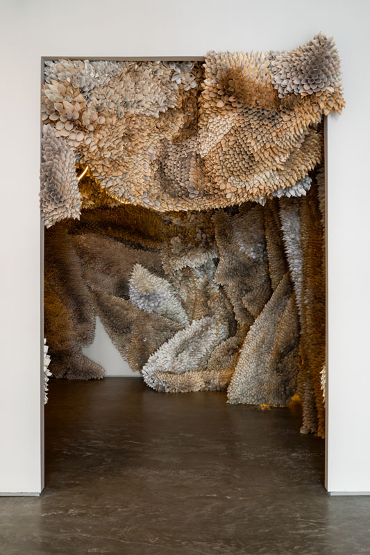 Samuelle Green, Manifestation 5, 2019, paper and wire. Photo credit: Rafael Gamo.