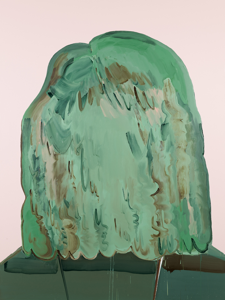 A Green Man 12, 2018, oil on linen, 200x150cm