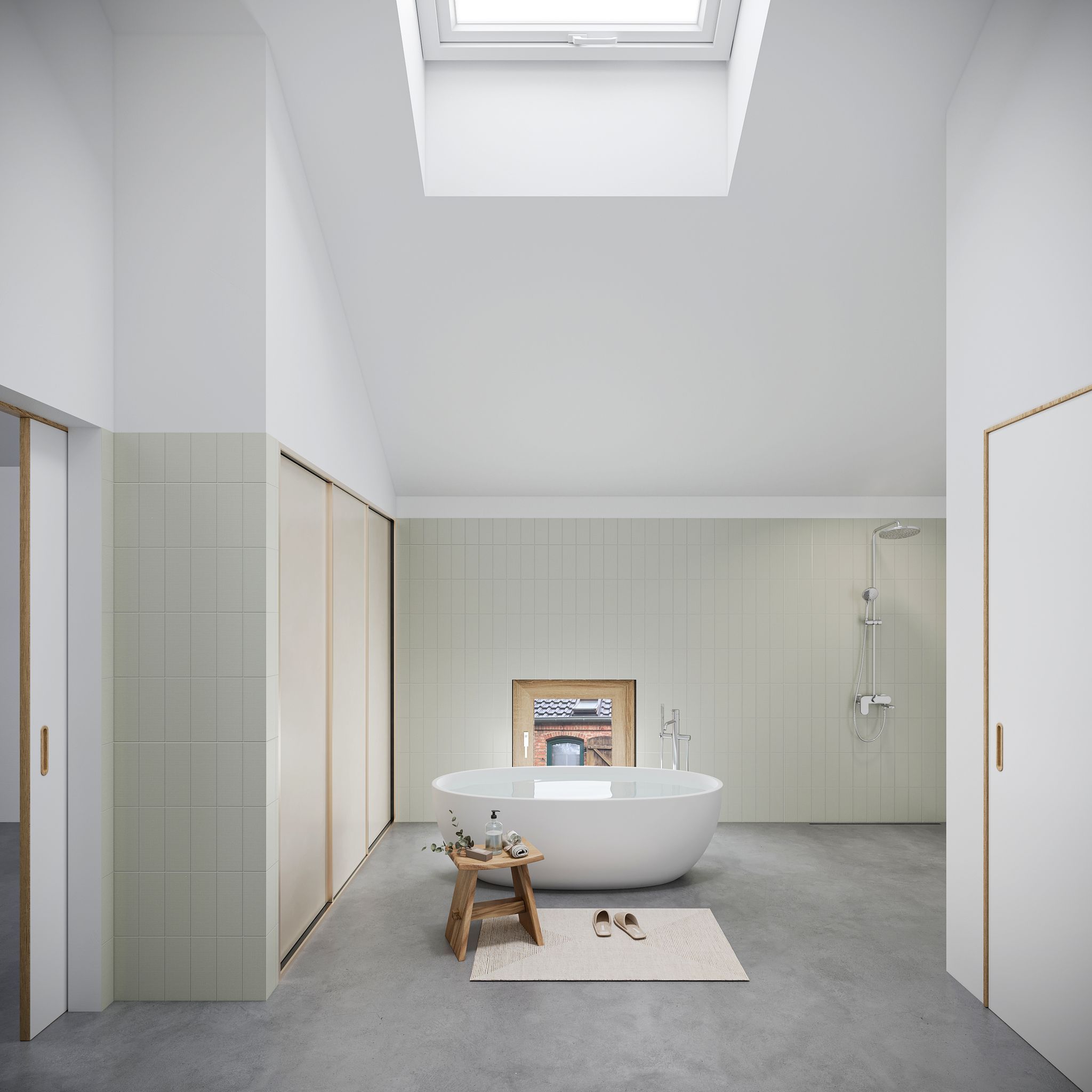 Bad Obergeschoss l Master bathroom