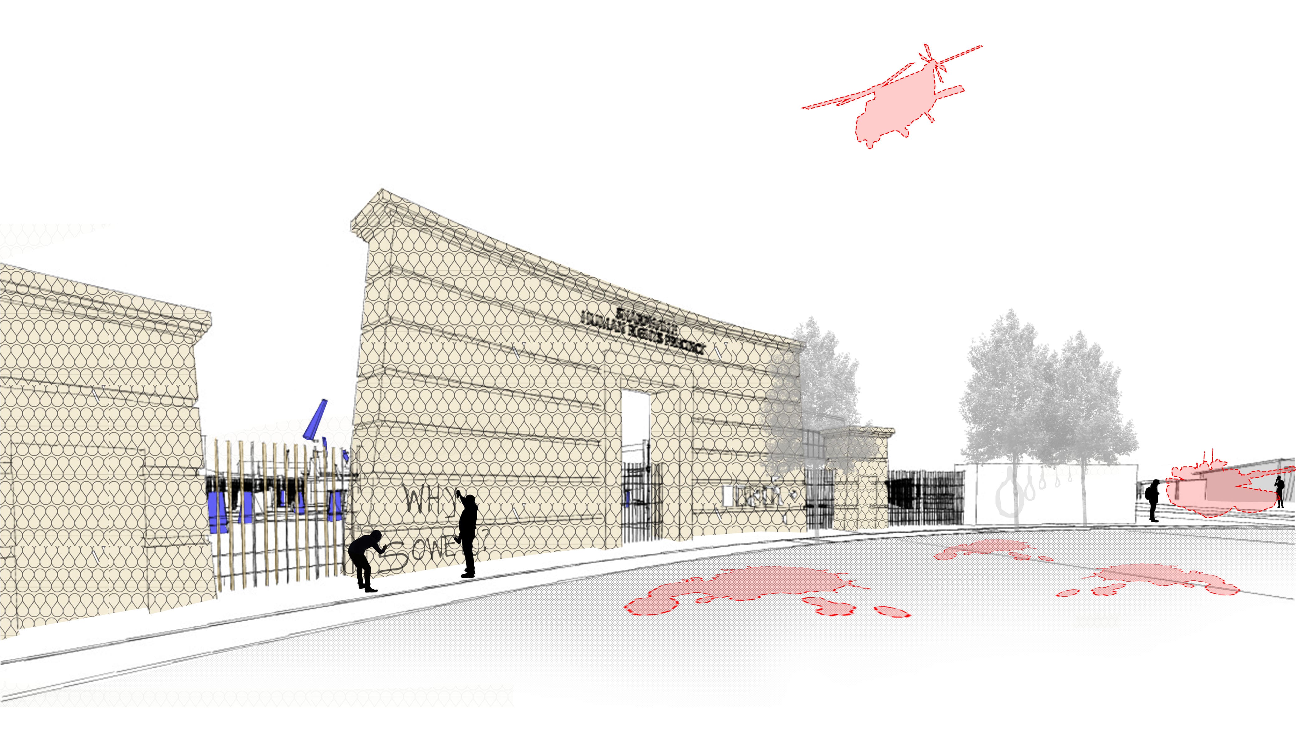 Boundary Wall. Langa,C. Unit 15x. 2022