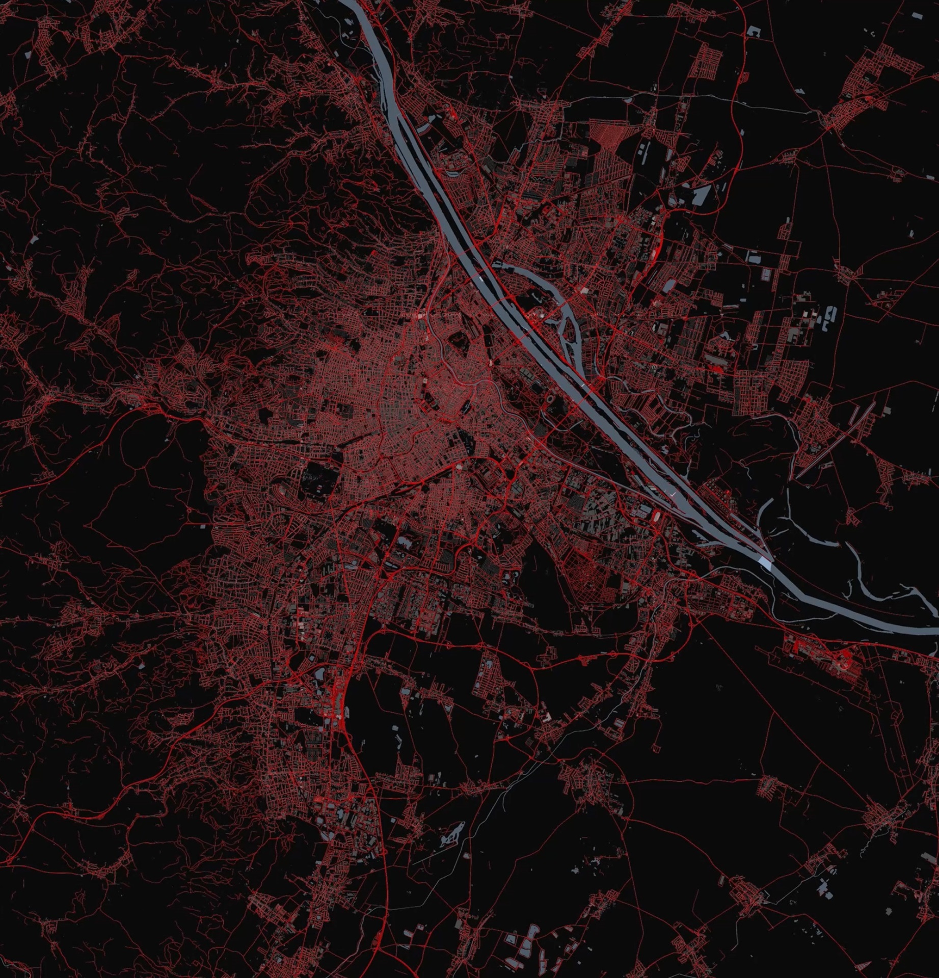 Vienna, traffic network