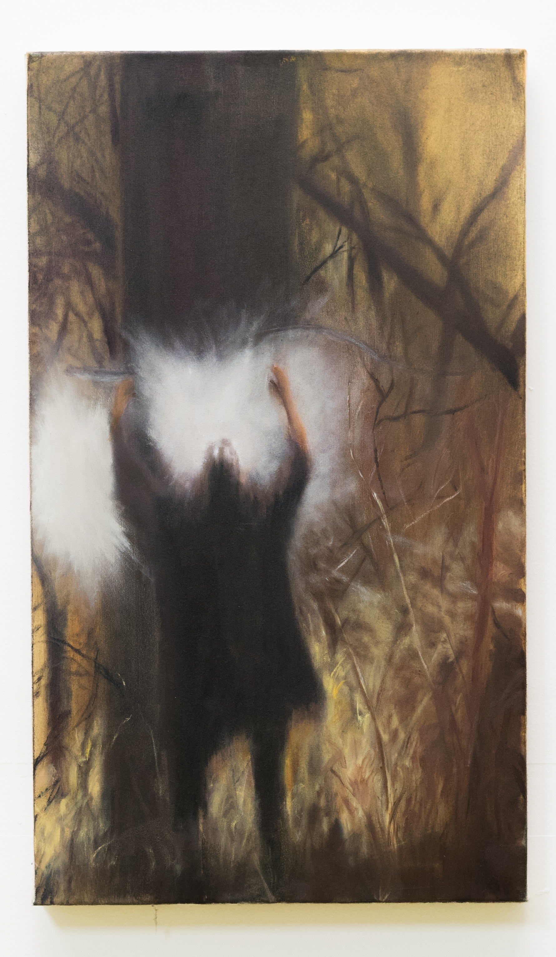 "The Movement", Oil on Canvas, 14 x 24"