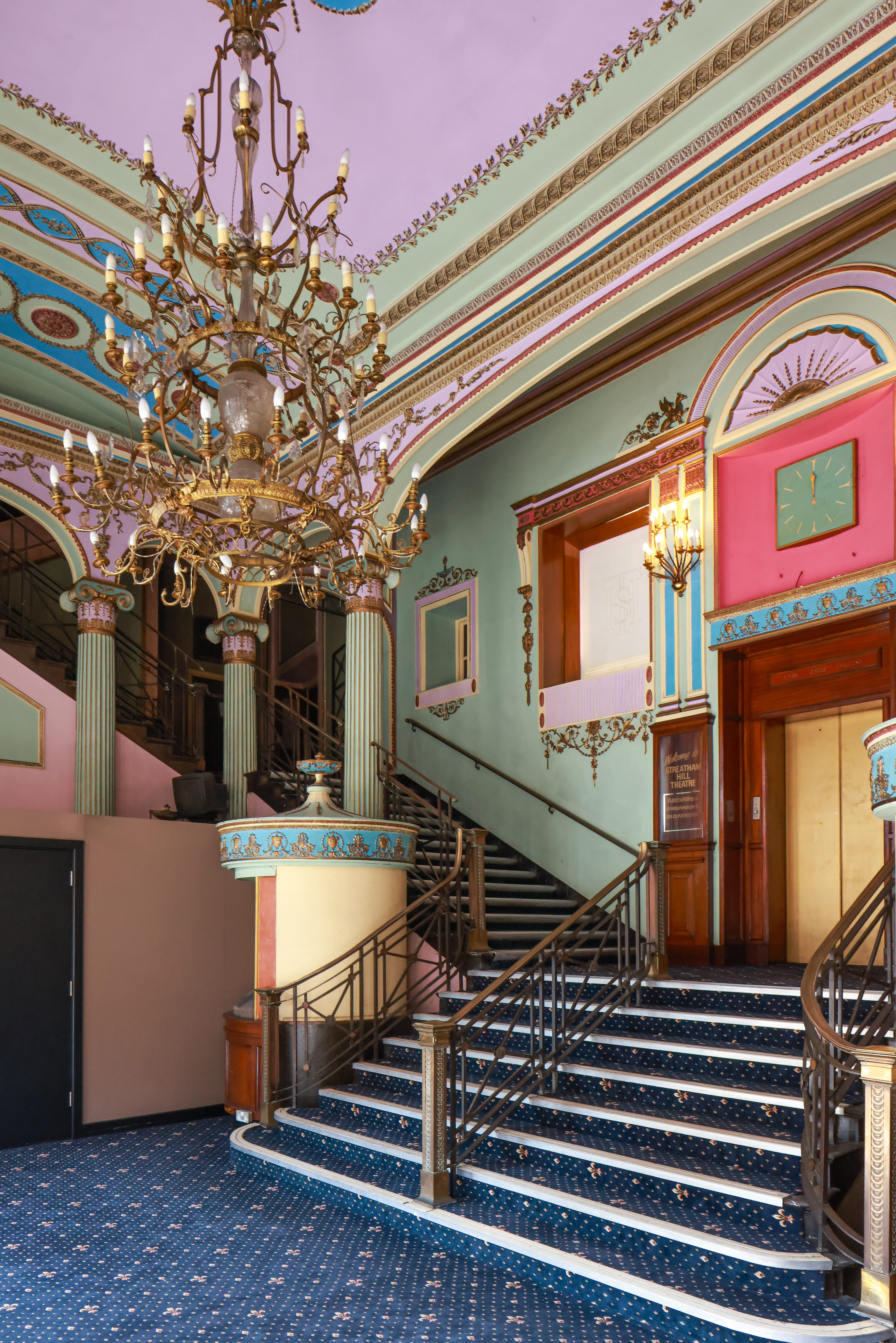 Interior Ruach City Church, Former Streatham Hill Theatre, 1929, Streatham High Road, Streatham. Photo credit: Sirj Photography