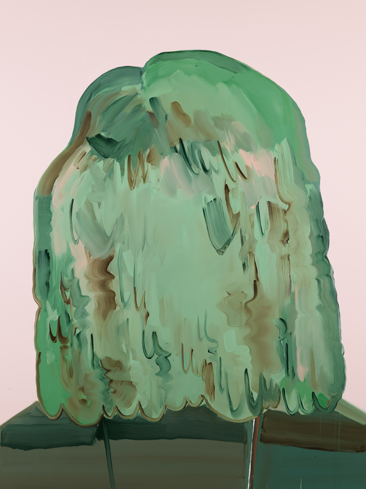 A Green Man 13, 2018, oil on linen, 200x150cm
