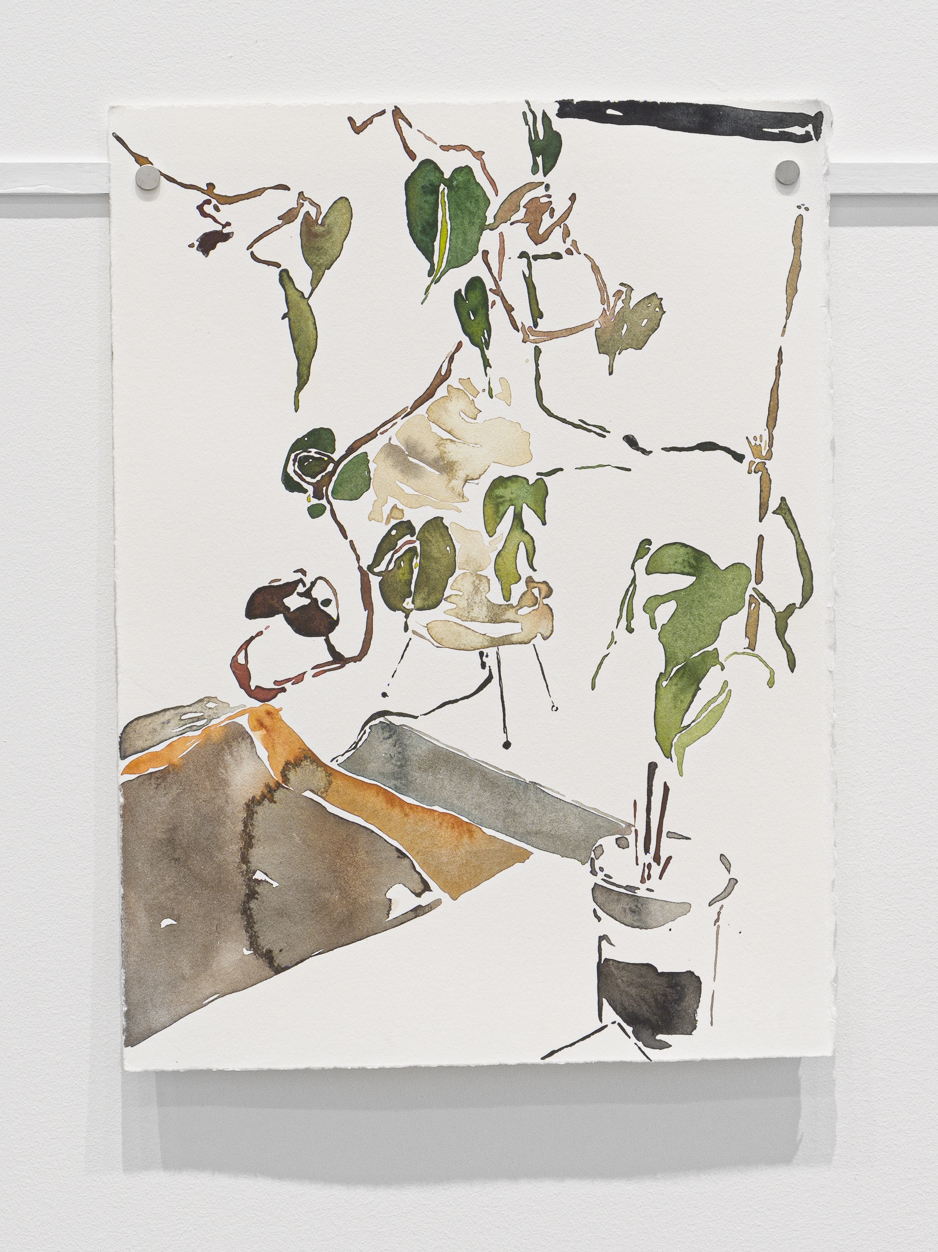 Jack Mernin, Untitled, watercolor on paper, 15 x 11 in / 38.1 x 27.9 cm © Jack Mernin.