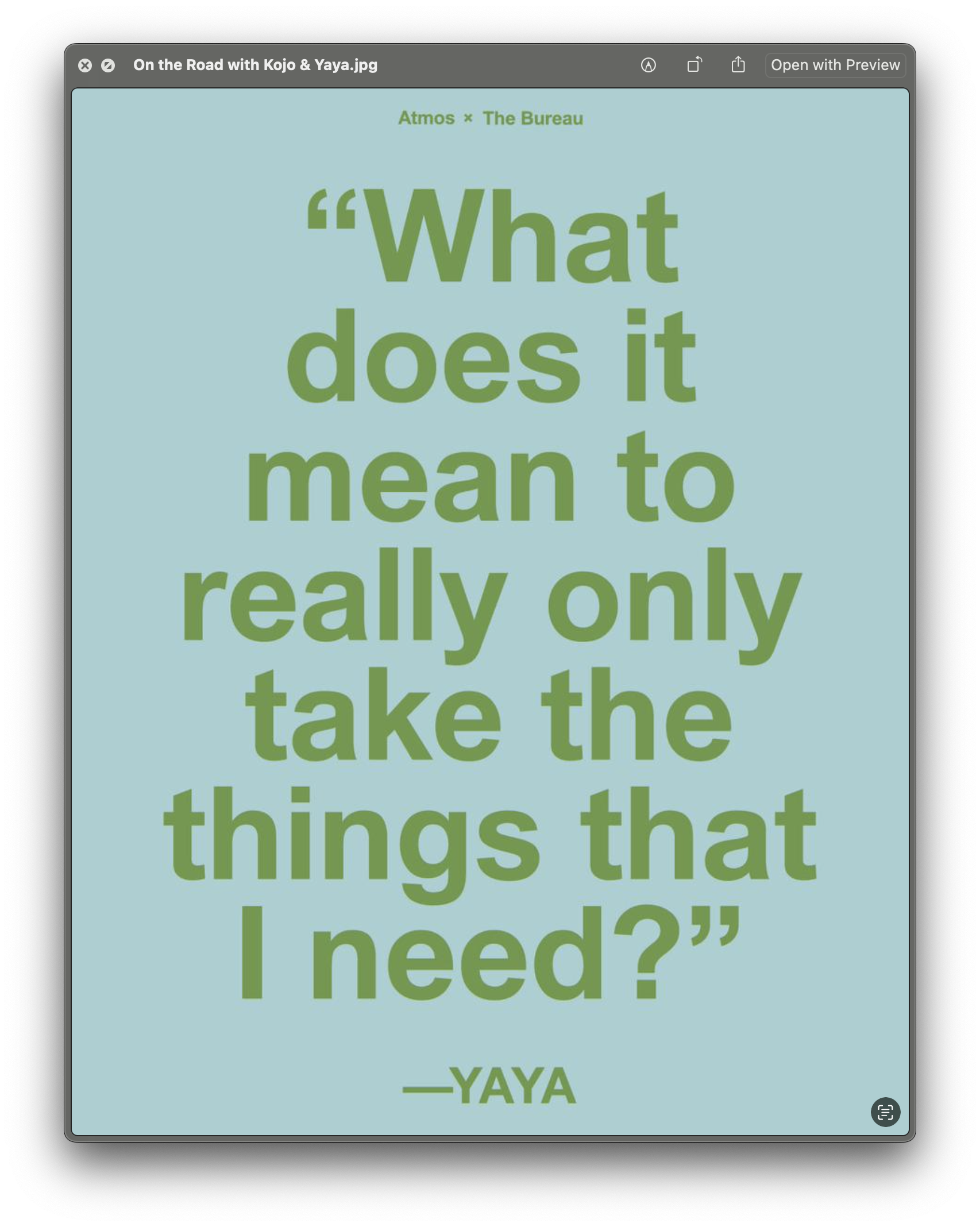 On the Road with Kojo & Yaya by Fadumo Ali