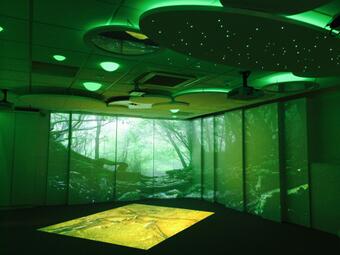 Bowlee Park School's immersive space