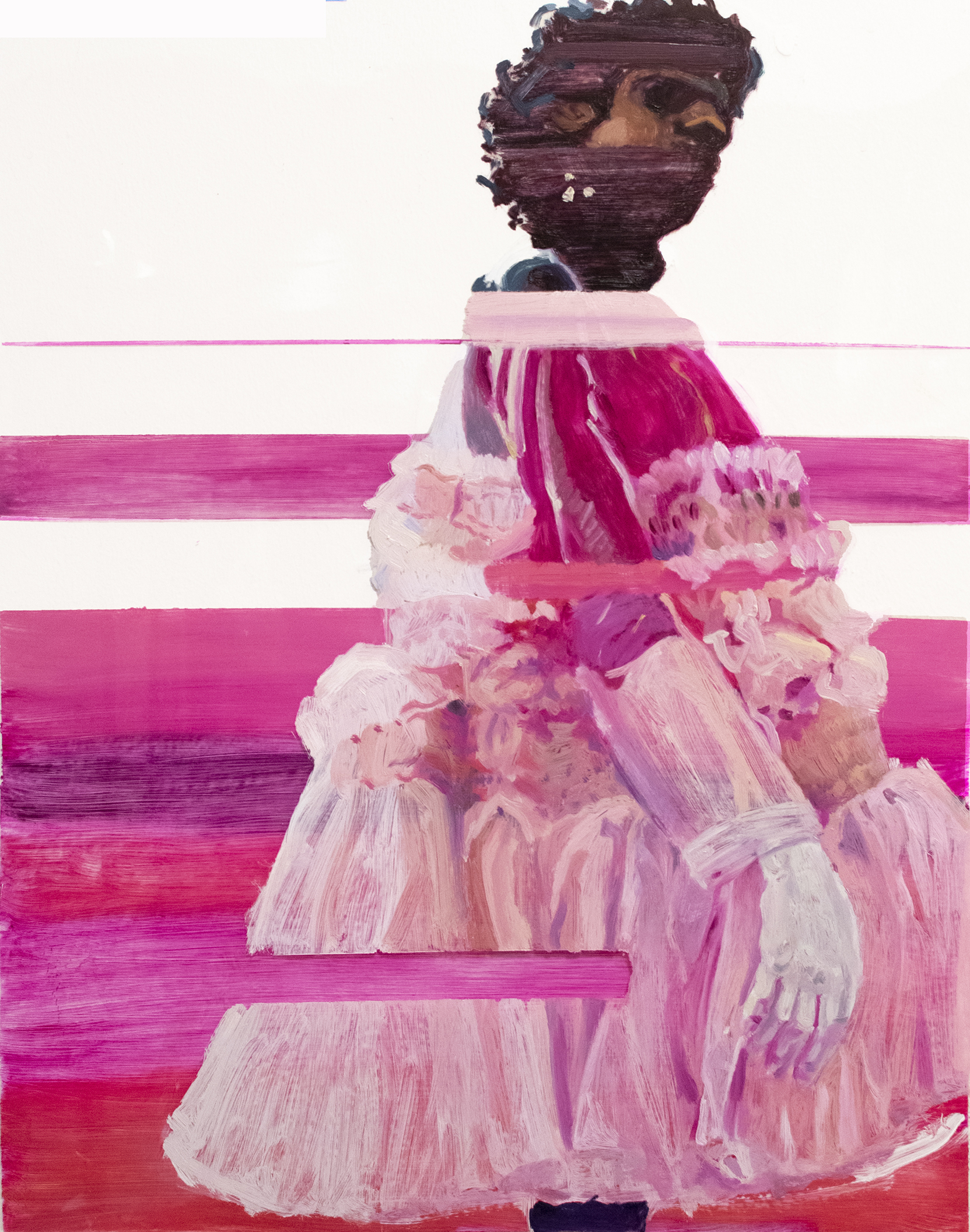 oil on archival polyester, 24” x 19”