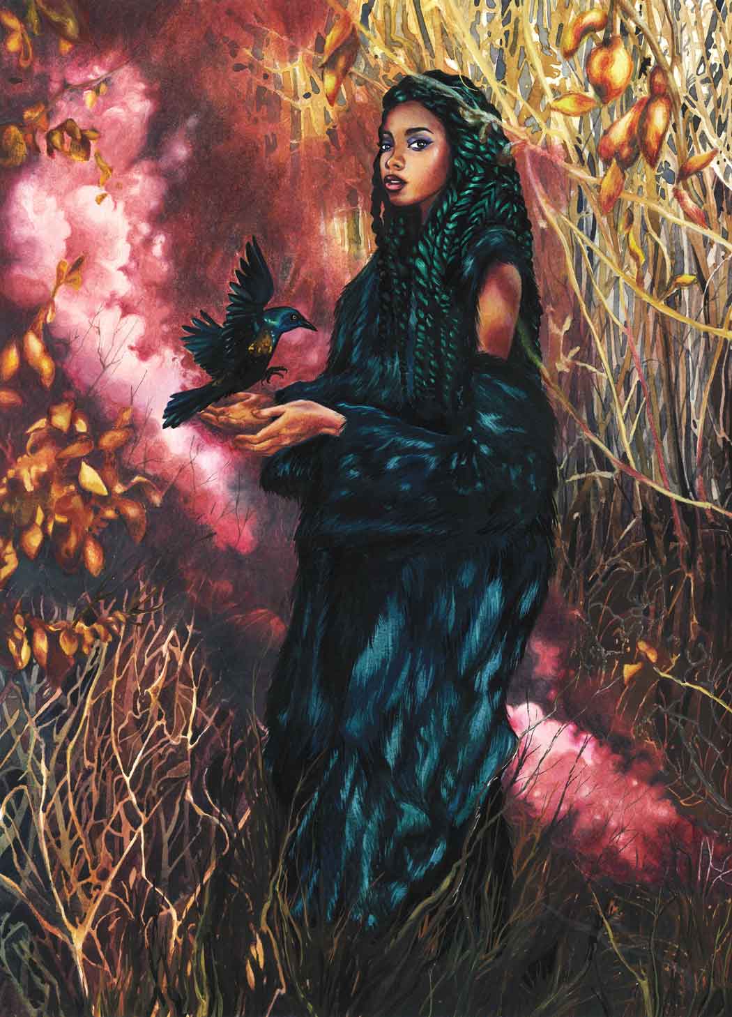 GrackleWatercolor, Gouache, and Colored Pencil10"x14"2018SOLD