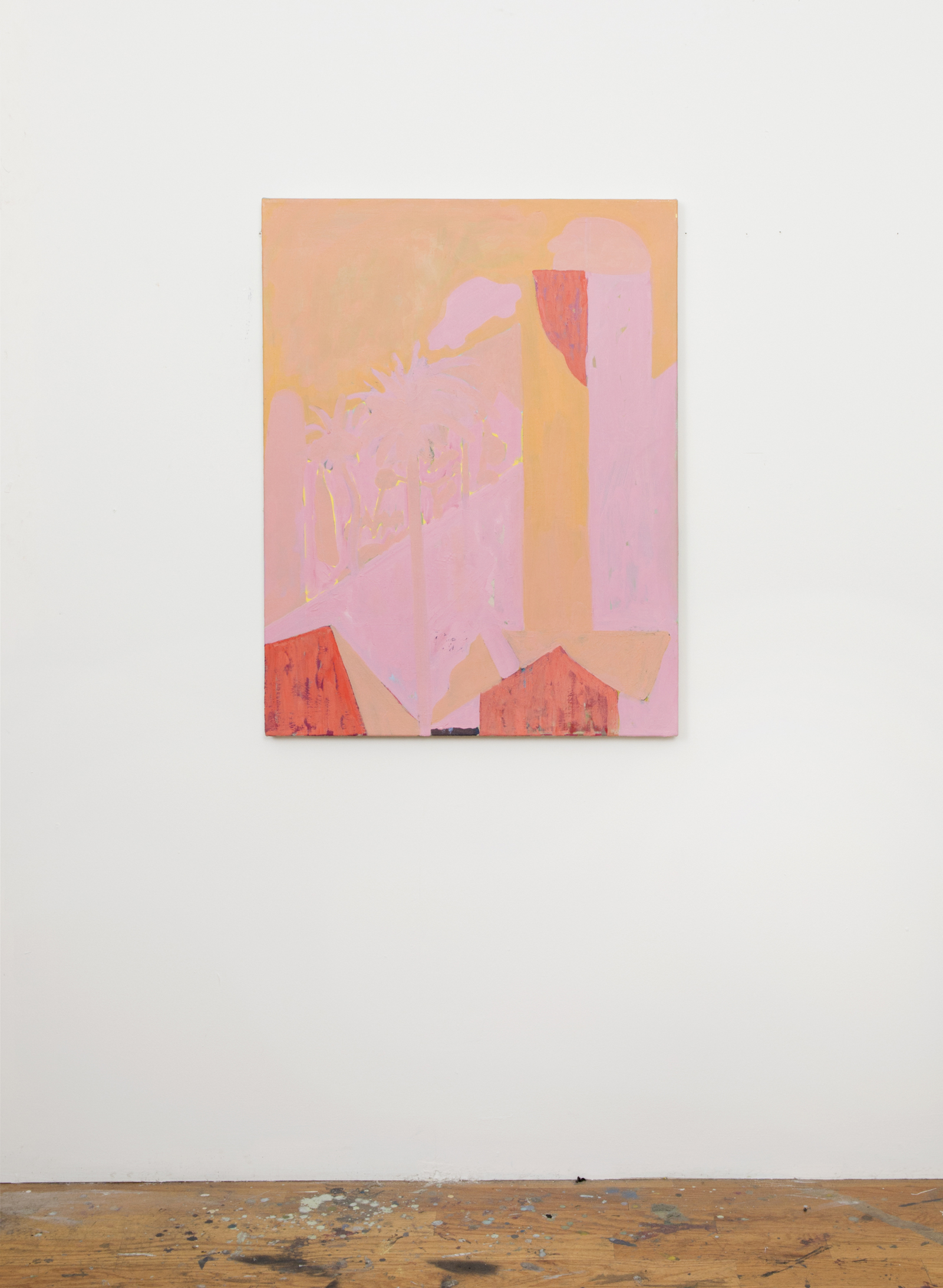 Los Angeles, 2014. Oil on Canvas, 40"x24"