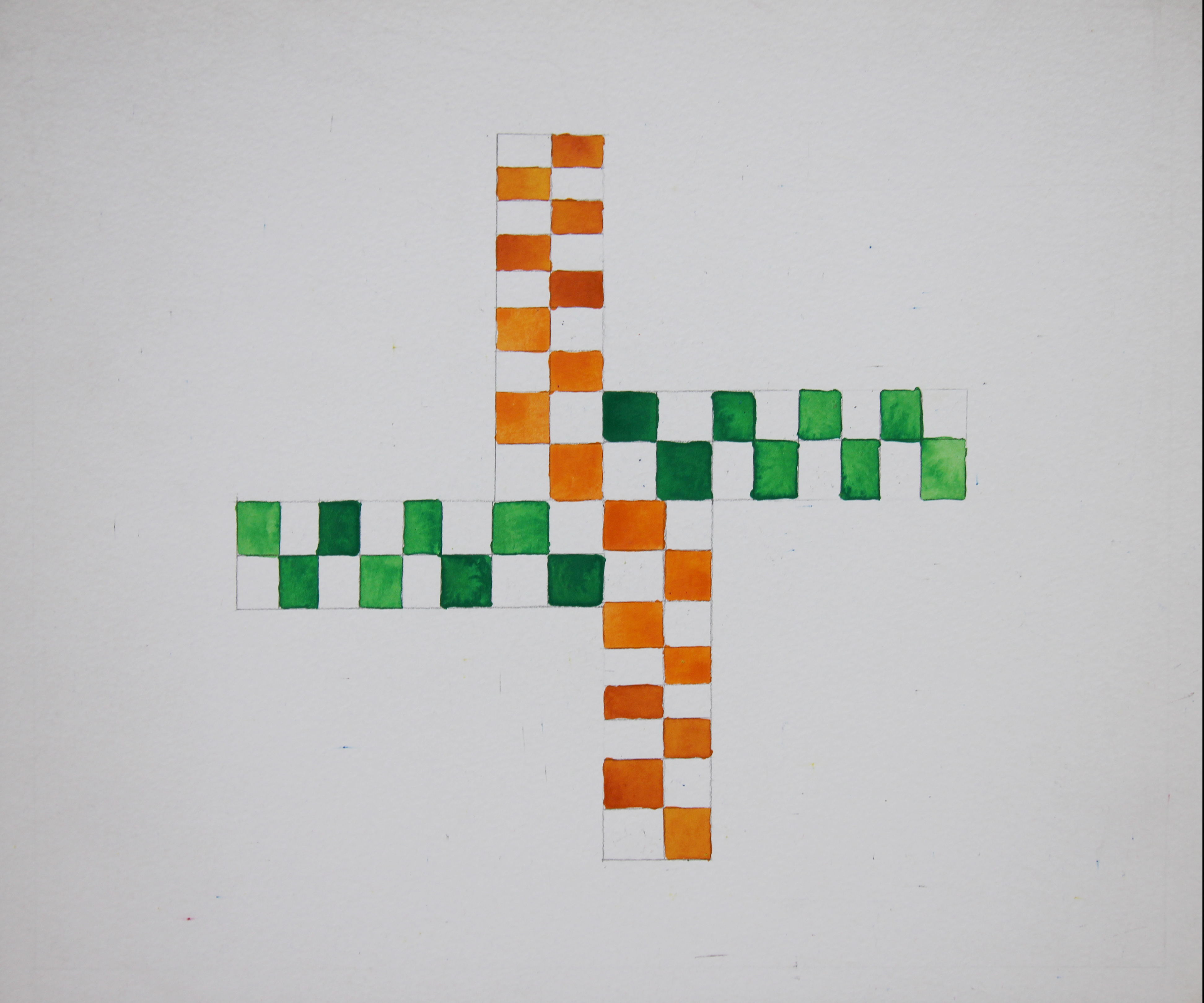 Untitled, 1993. Watercolor and pencil on paper, 28 x 33 cm.