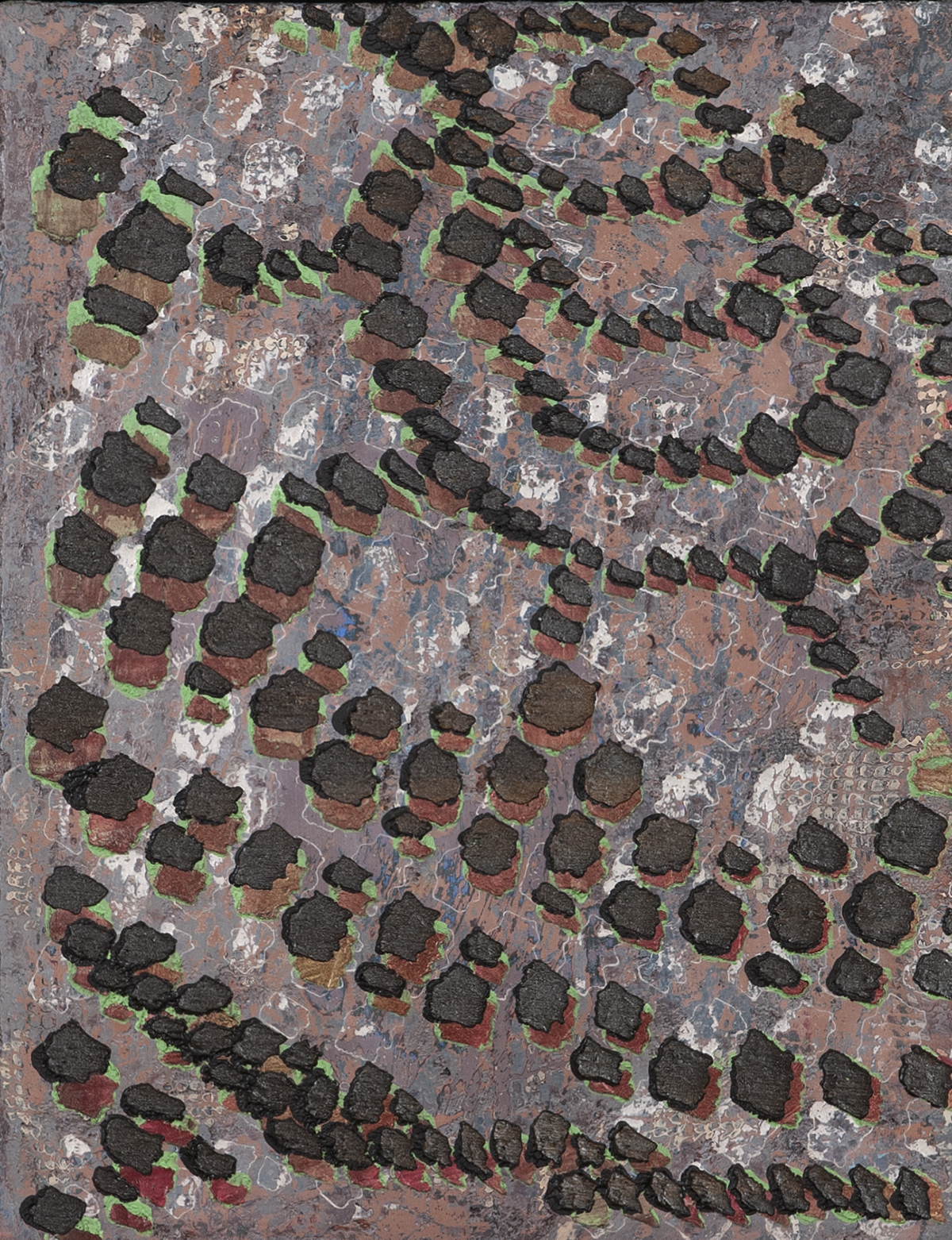  Kim Benson, Bloom, 2020, 18" x 14", oil on canvas on panel