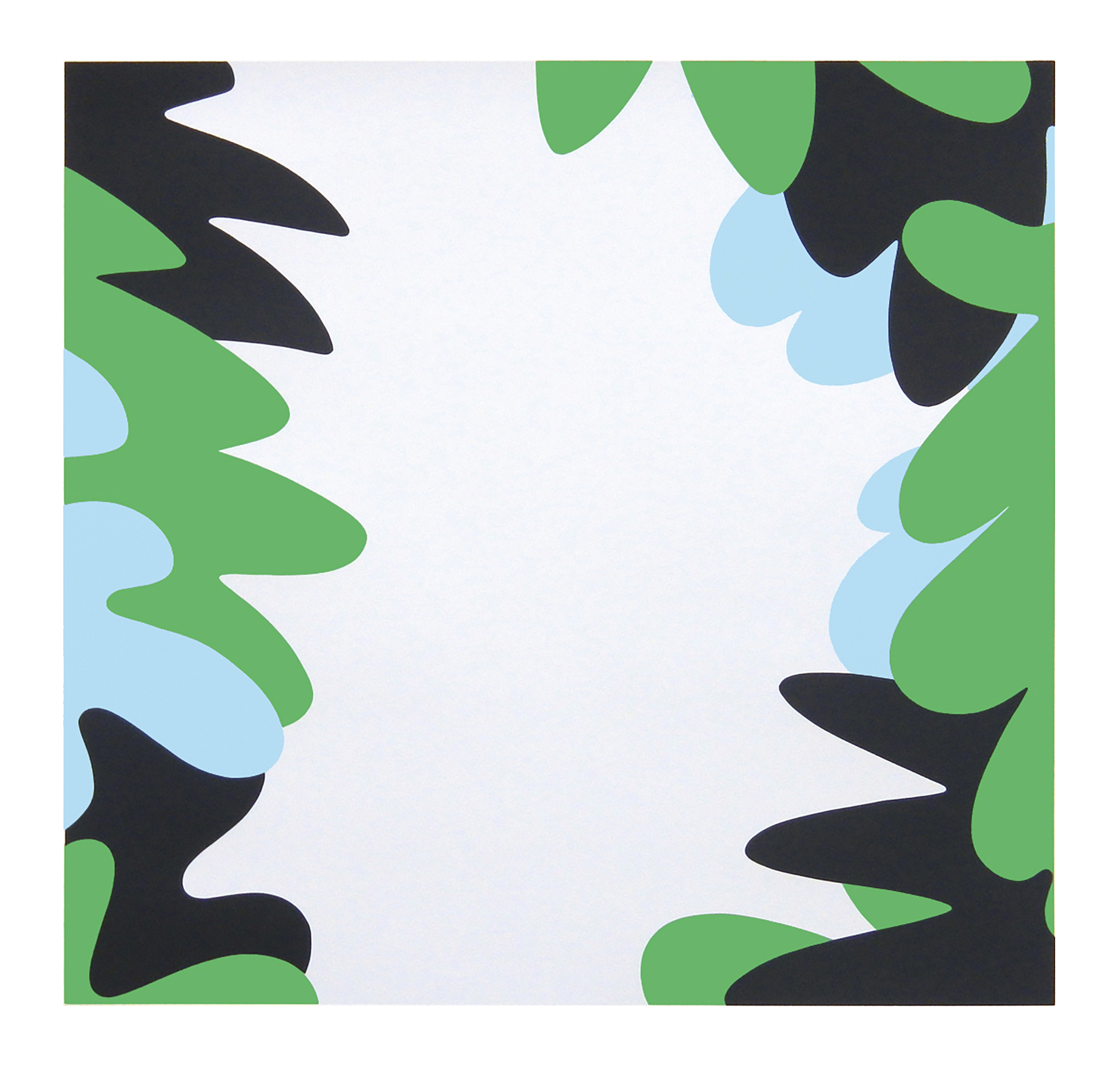 Recollection 4, 22" x 23", Silkscreen on Paper