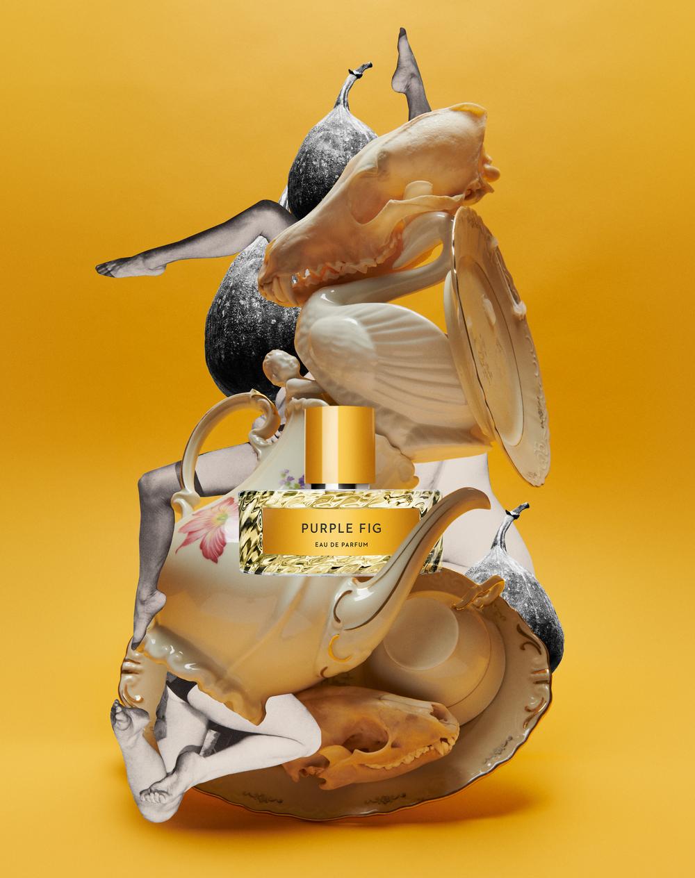 Vilhelm Parfumerie Purple Fig Fragrance artistically captured by Still Life Photographer Martin Vallin