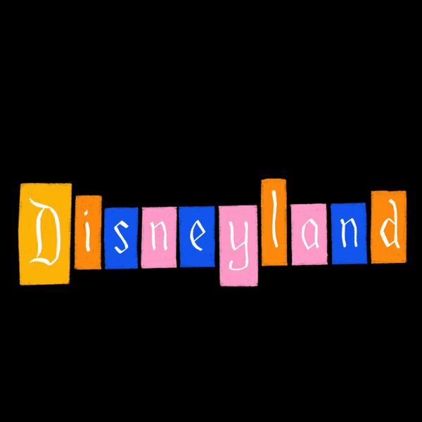 Retro Disneyland Sign