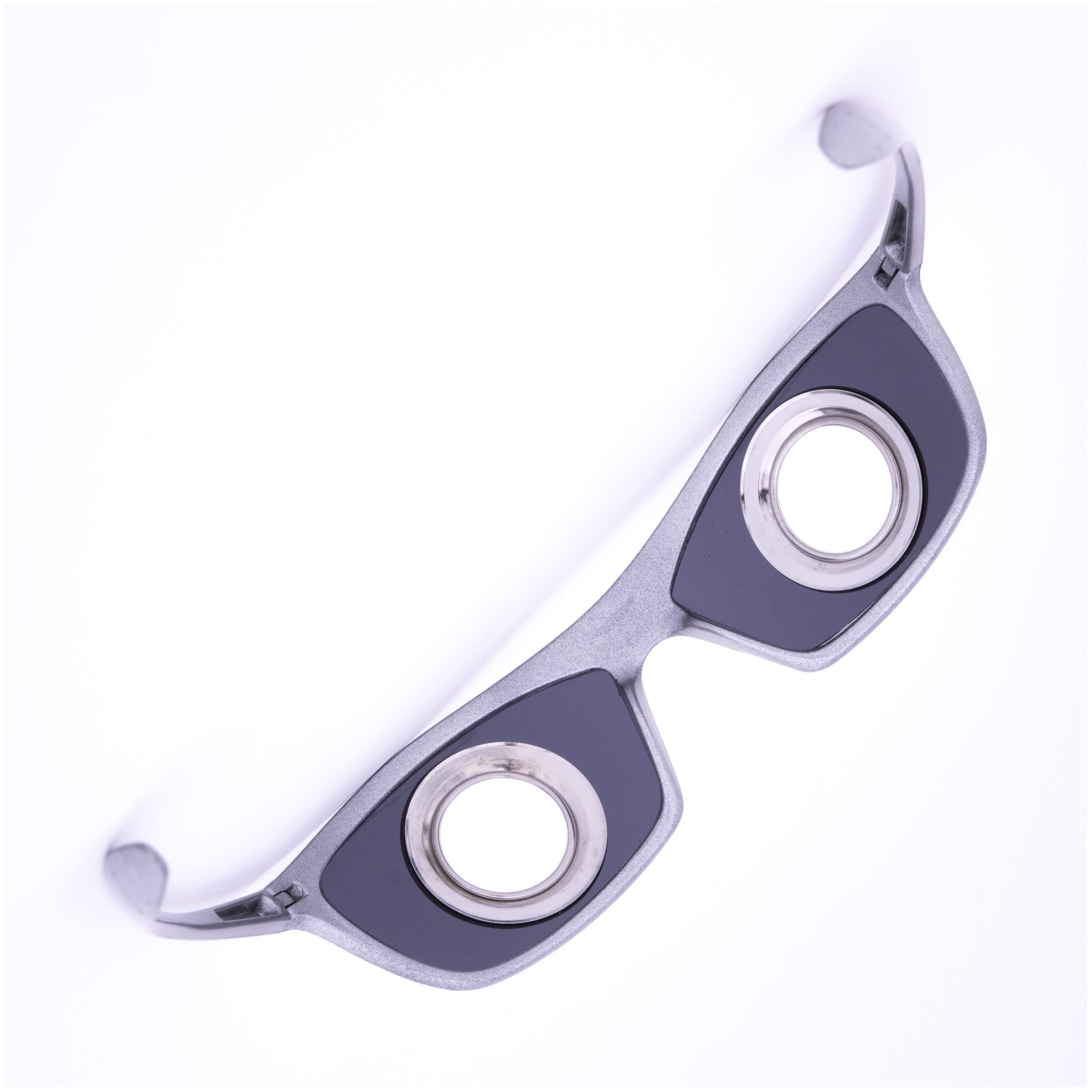 2040 Specs 02 (Silver)Sunglasses with grommets,hand engraved frame interiorEdition of 7