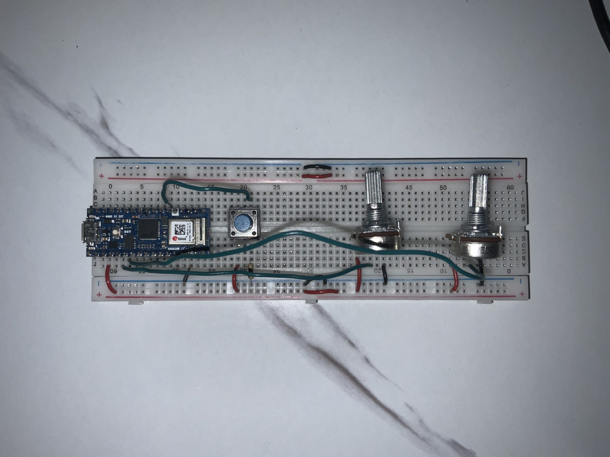 Remote control wiring for iterations 1 & 2