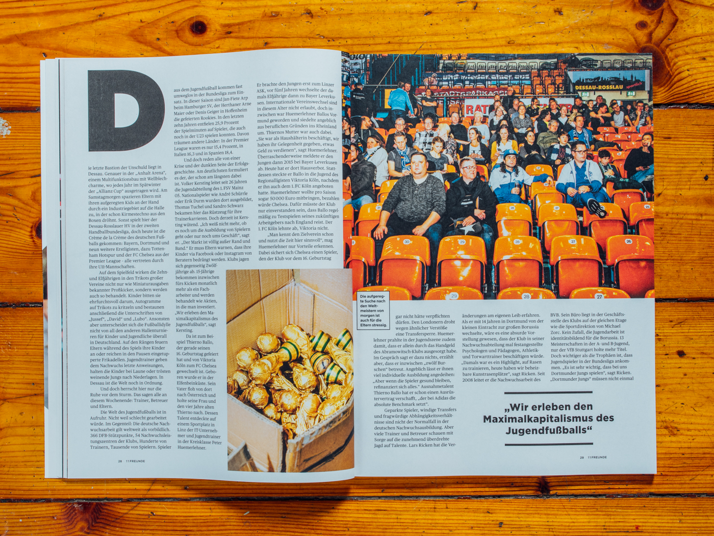 11Freunde #197 / Jagd auf junge deutsche Talente / M&auml;rz 2018