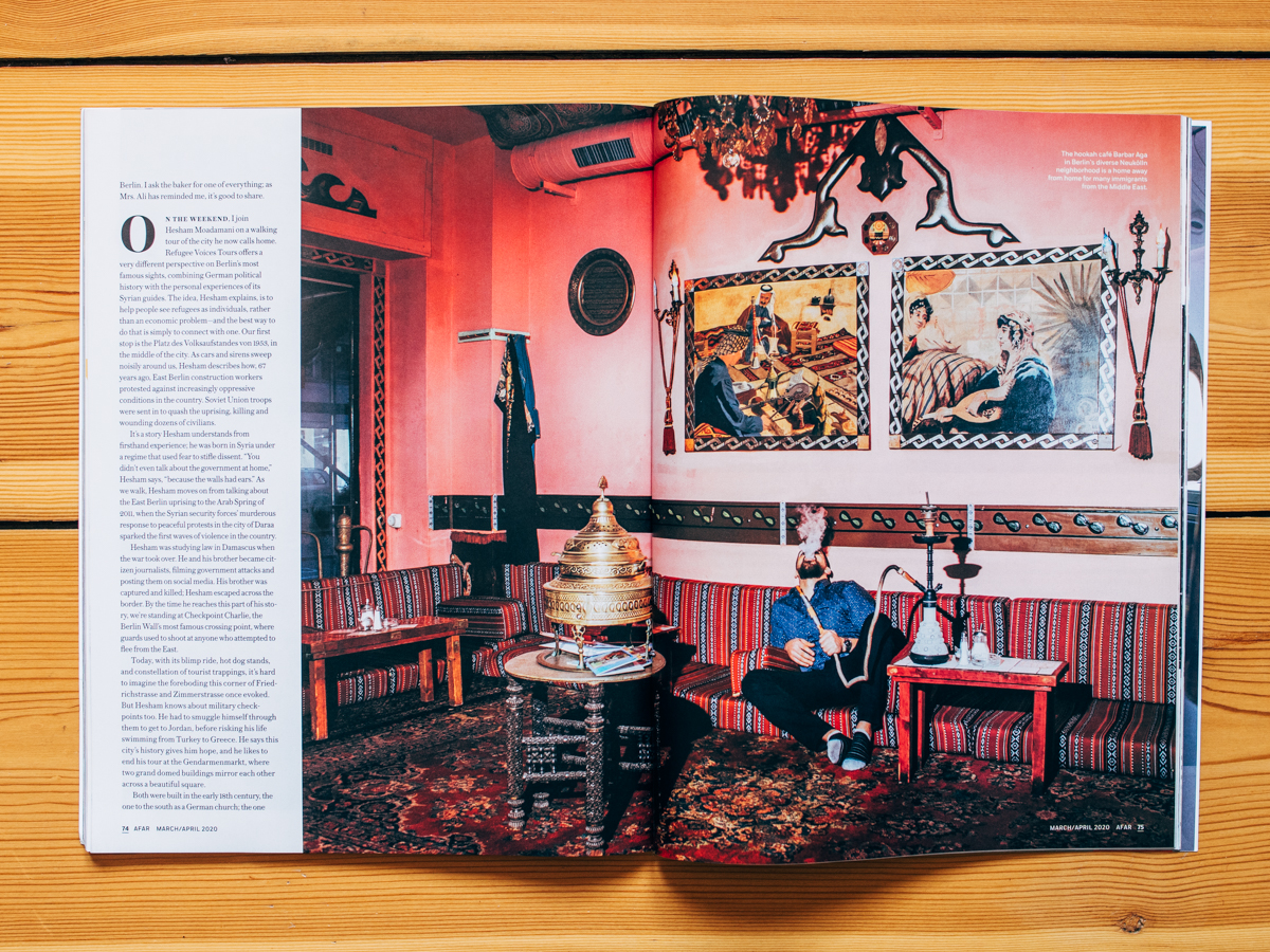 AFAR (US) / Berlin the Capital of Empathy Cover Story / March April 2020