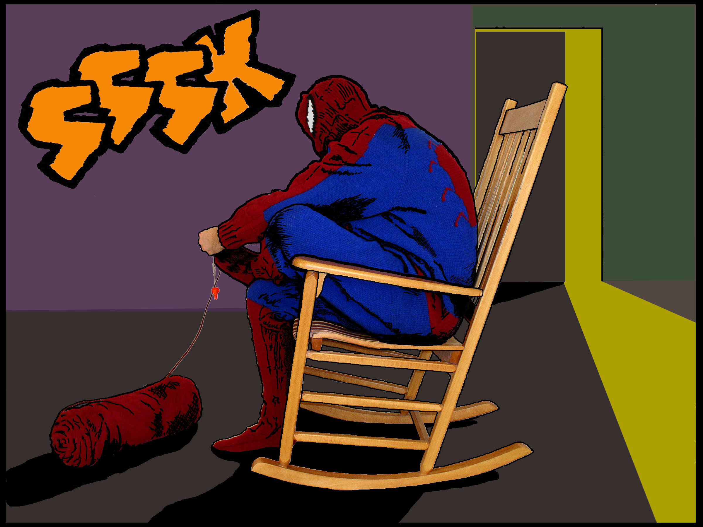 SSSK. Archival ink jet print. 8" x 11". edition of 8. 2005.