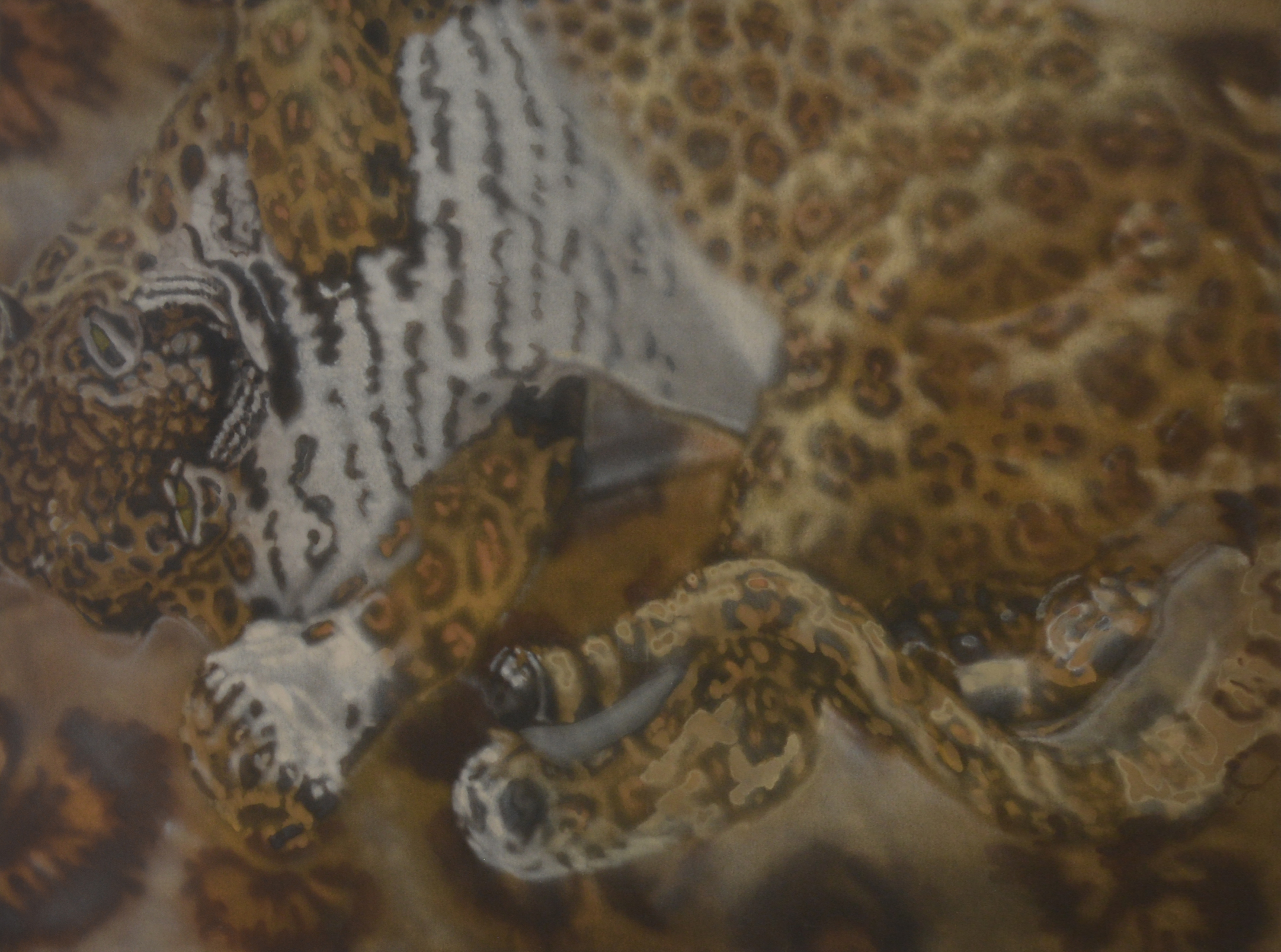 wallow, acrylic on canvas, 130 x 175 cm, 2021