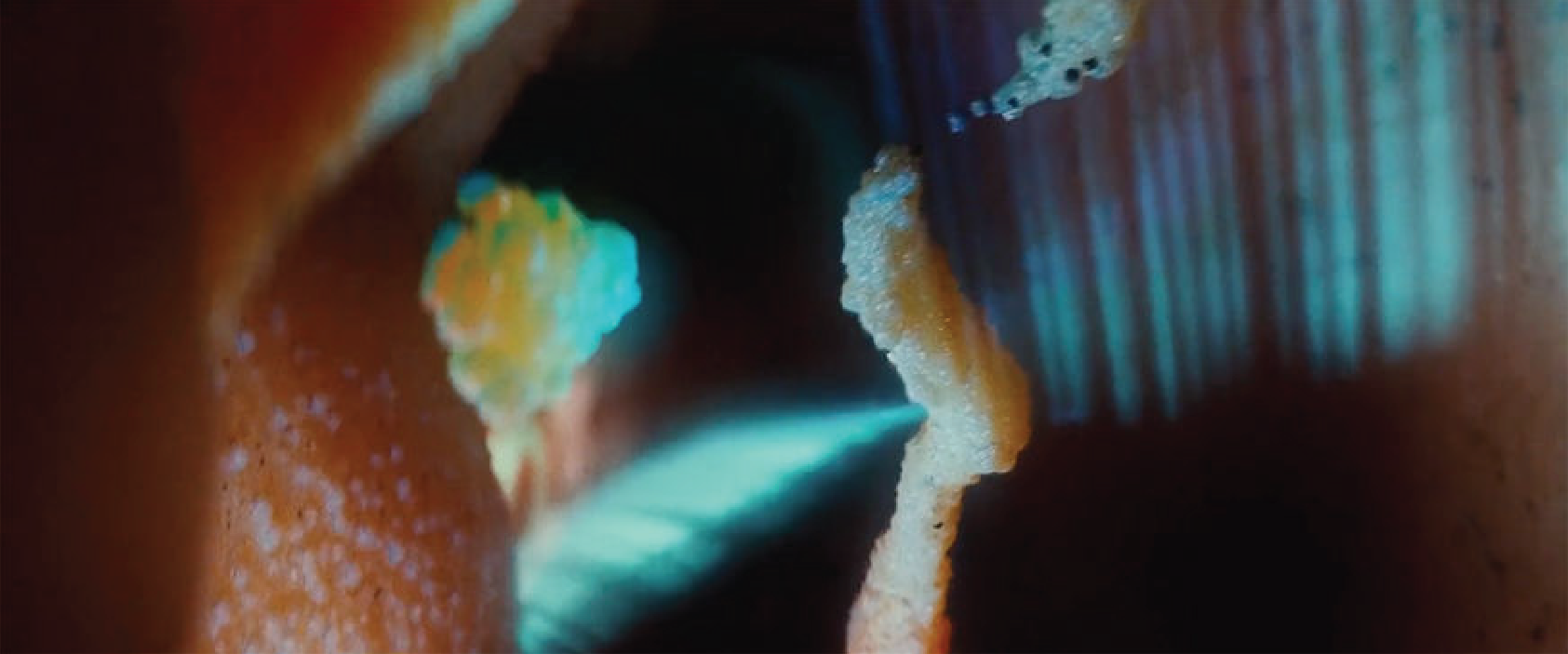 Uncut Gems served as initial project inspiration (still from opening sequence, 2019).