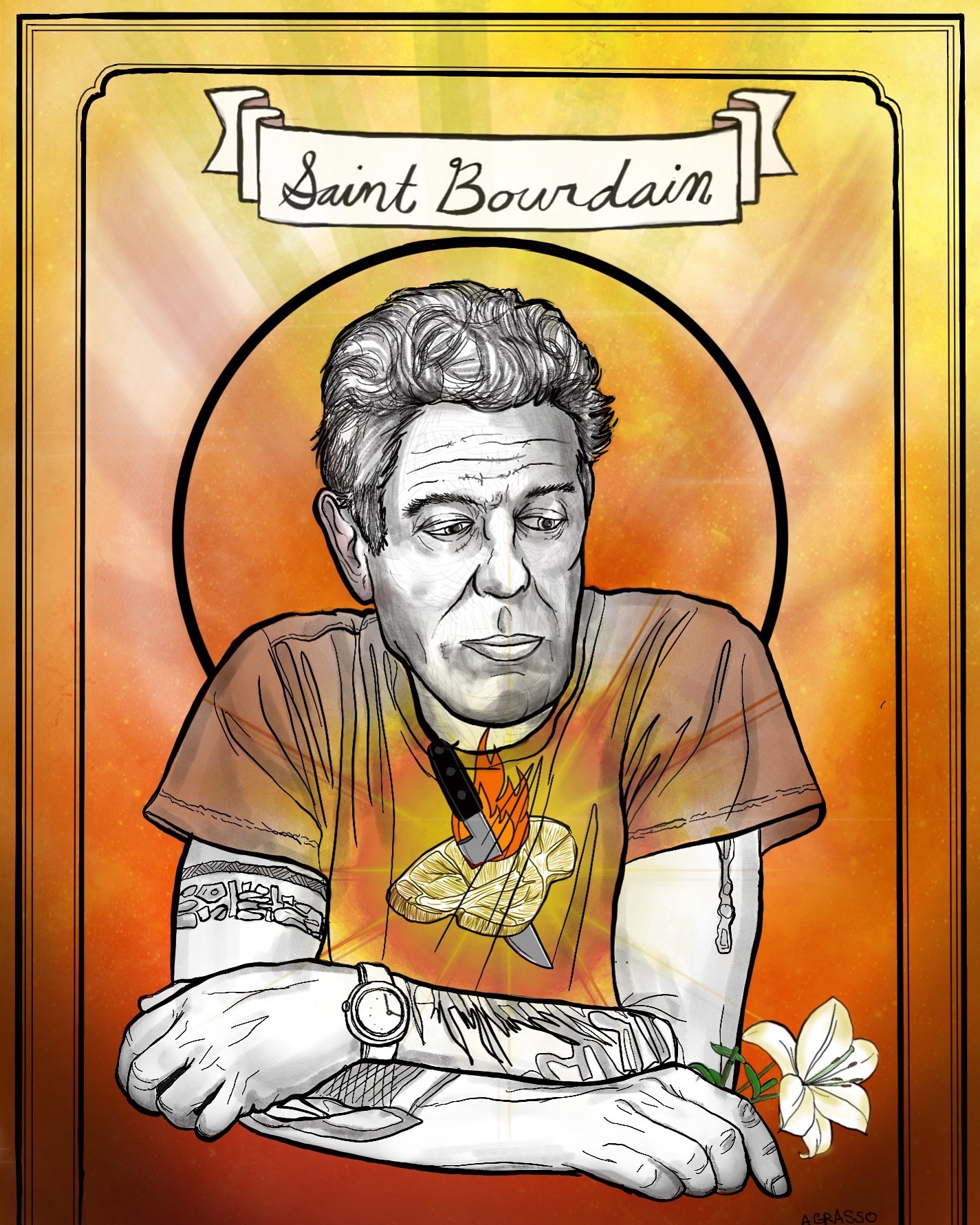Issue 4: Santa Bourdain