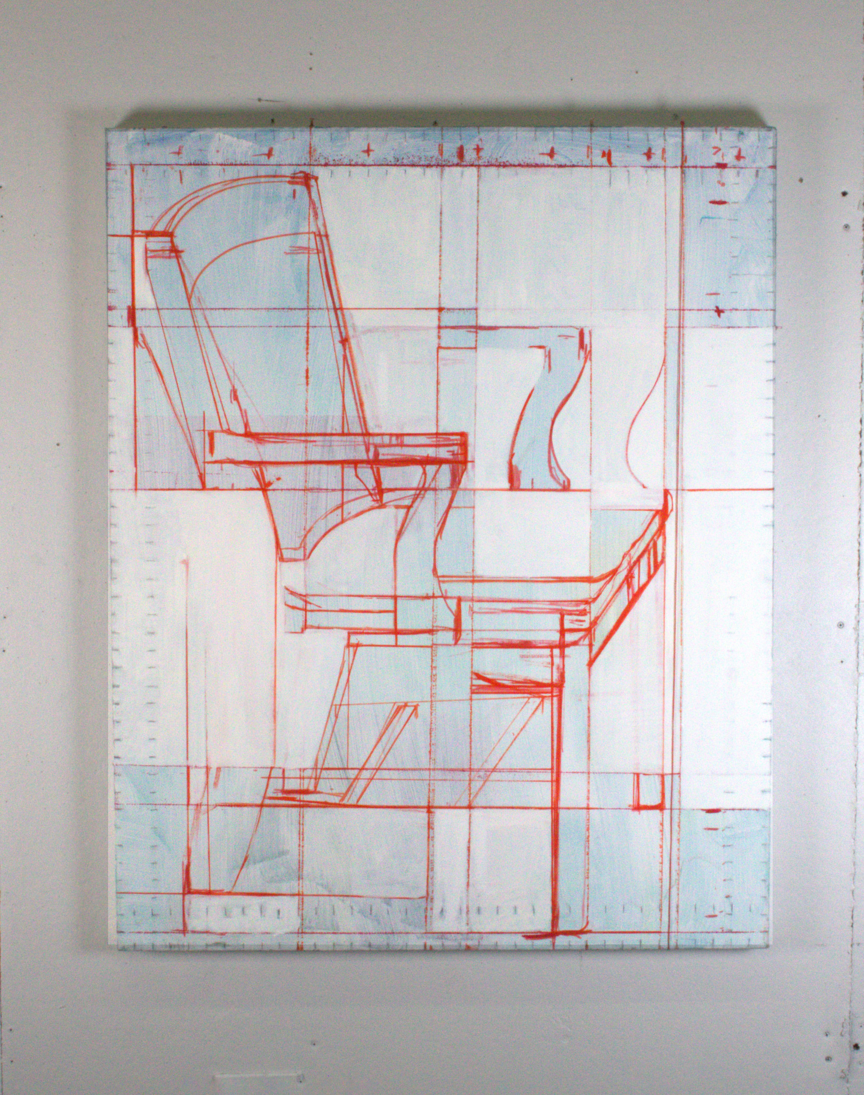 One Last Look, Oil on Linen, 46 x 36, 2024