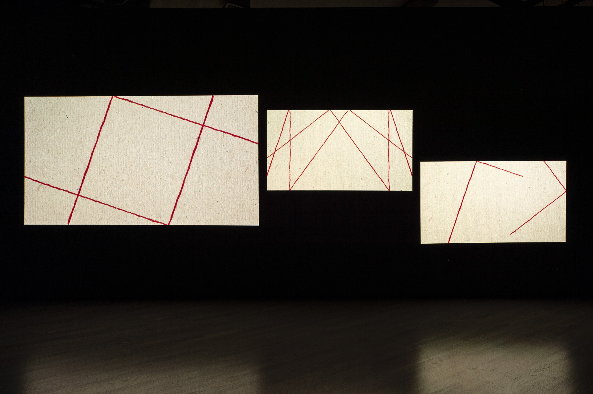 Installation view: Carmen Papalia and Heather Kai Smith, Open Access: Claiming Visibility (2019), courtesy the artists. Commissioned by Walter Phillips Gallery, Banff Centre for Arts and Creativity. Photo by: Jessica Wittman.