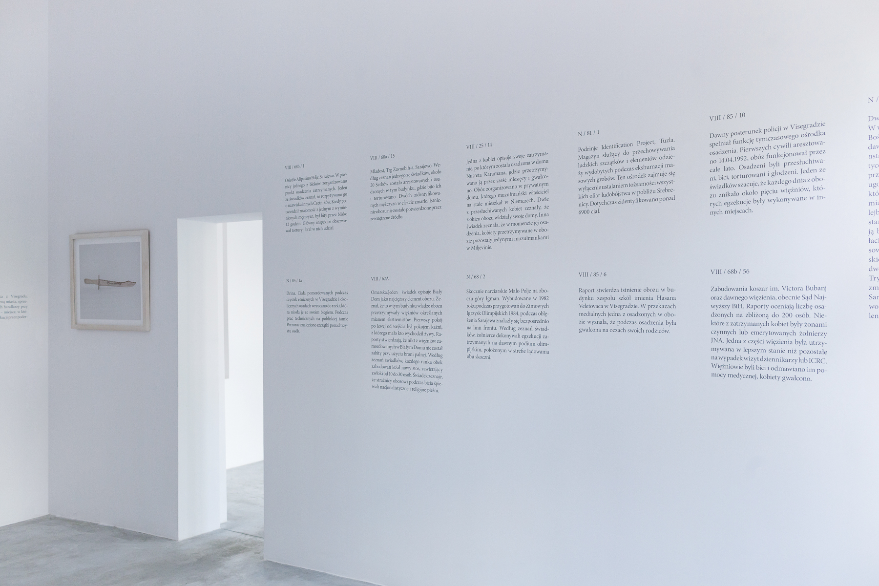 Water Memory, MpM14 Gallery, Wroclaw, PL, 25.05.2017-7.07.2017, curator: Łukasz Rusznica. Documentation: Ala Kielan