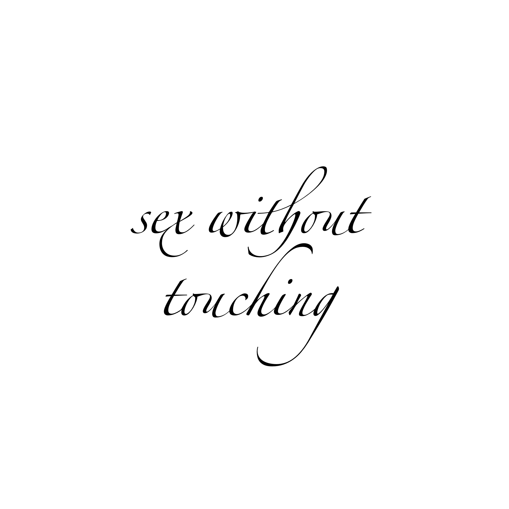 sex without touching