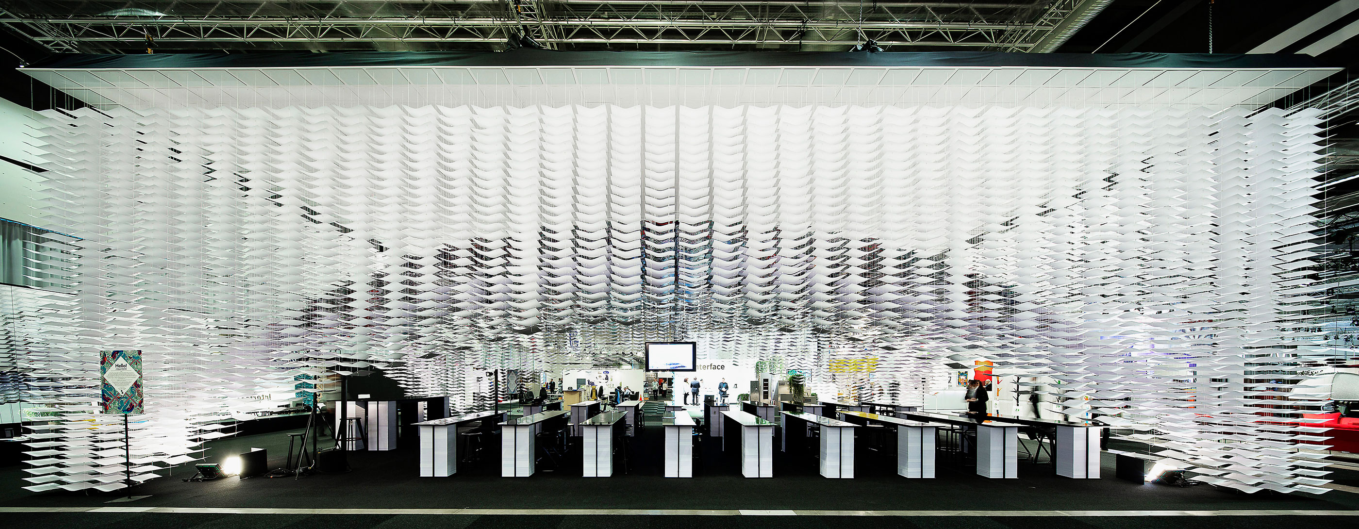 Paper Pavilion, Stockholm Furniture & Light Fair 2013