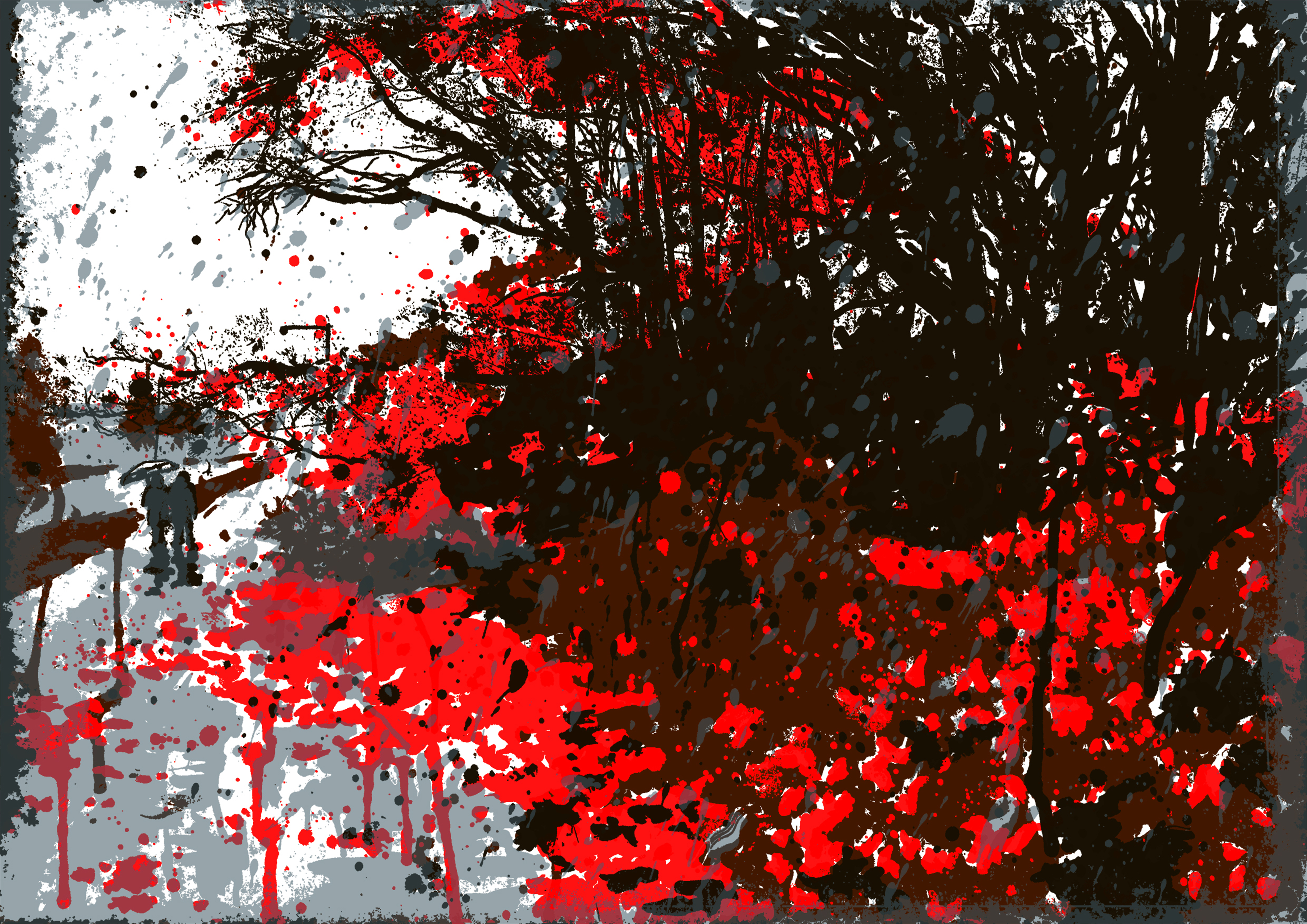 Rain Walk (2), 2021.