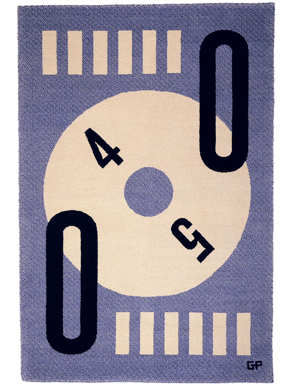 Heroes of Typography, 1993. Hand-knotted carpet, 100% Australian wool, 200x250 cm.