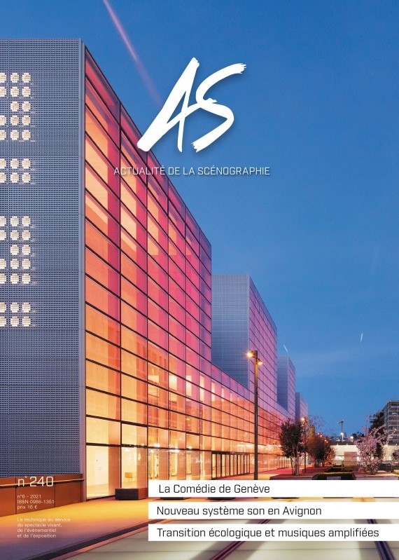 29/11/2021 - PUBLICATION  Laurent Gravier et Sara Martín Cámara ont répondu aux questions de AS - Actualité de la Scénographie concernant le projet de la Nouvelle Comédie de Genève.