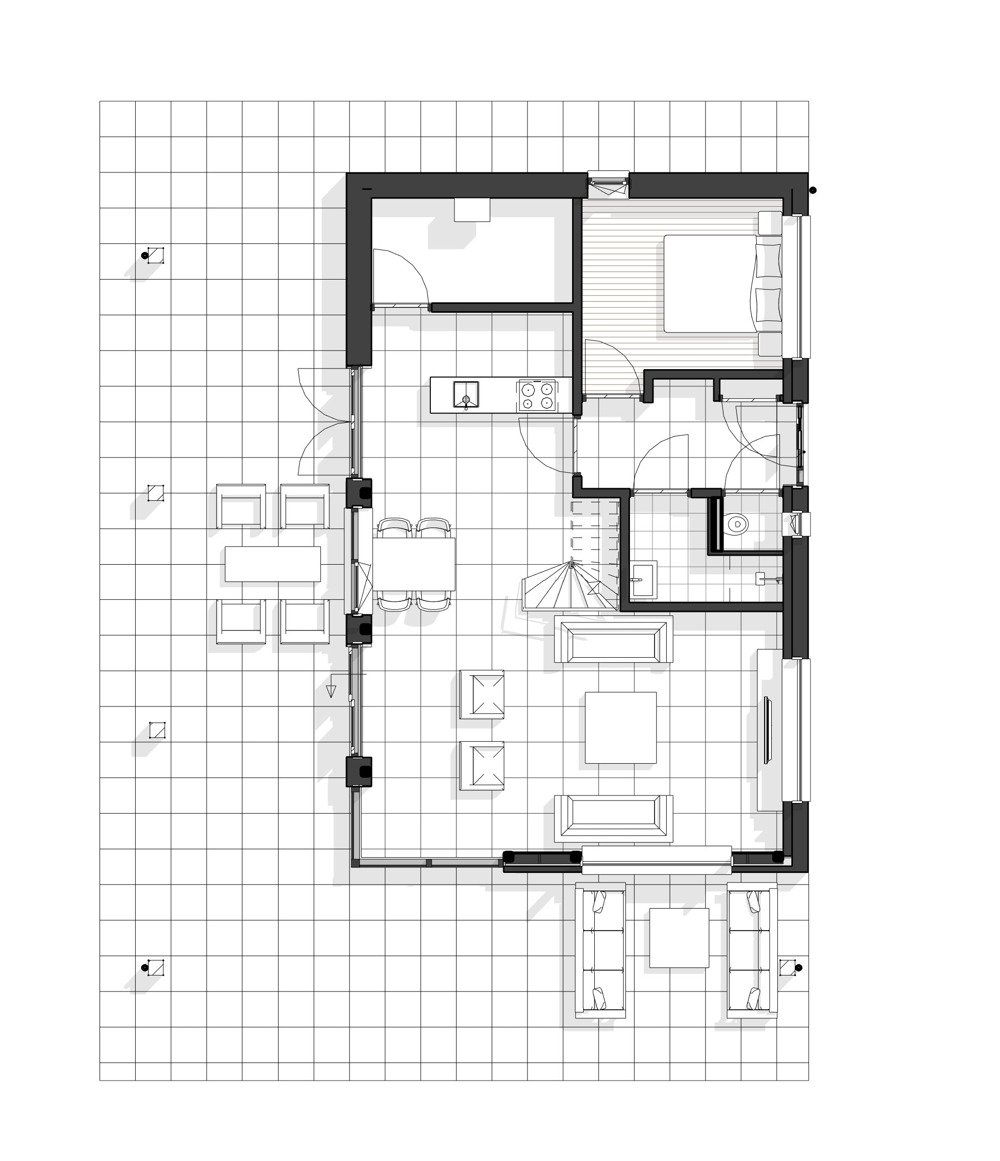 Plattegrond: begane grond