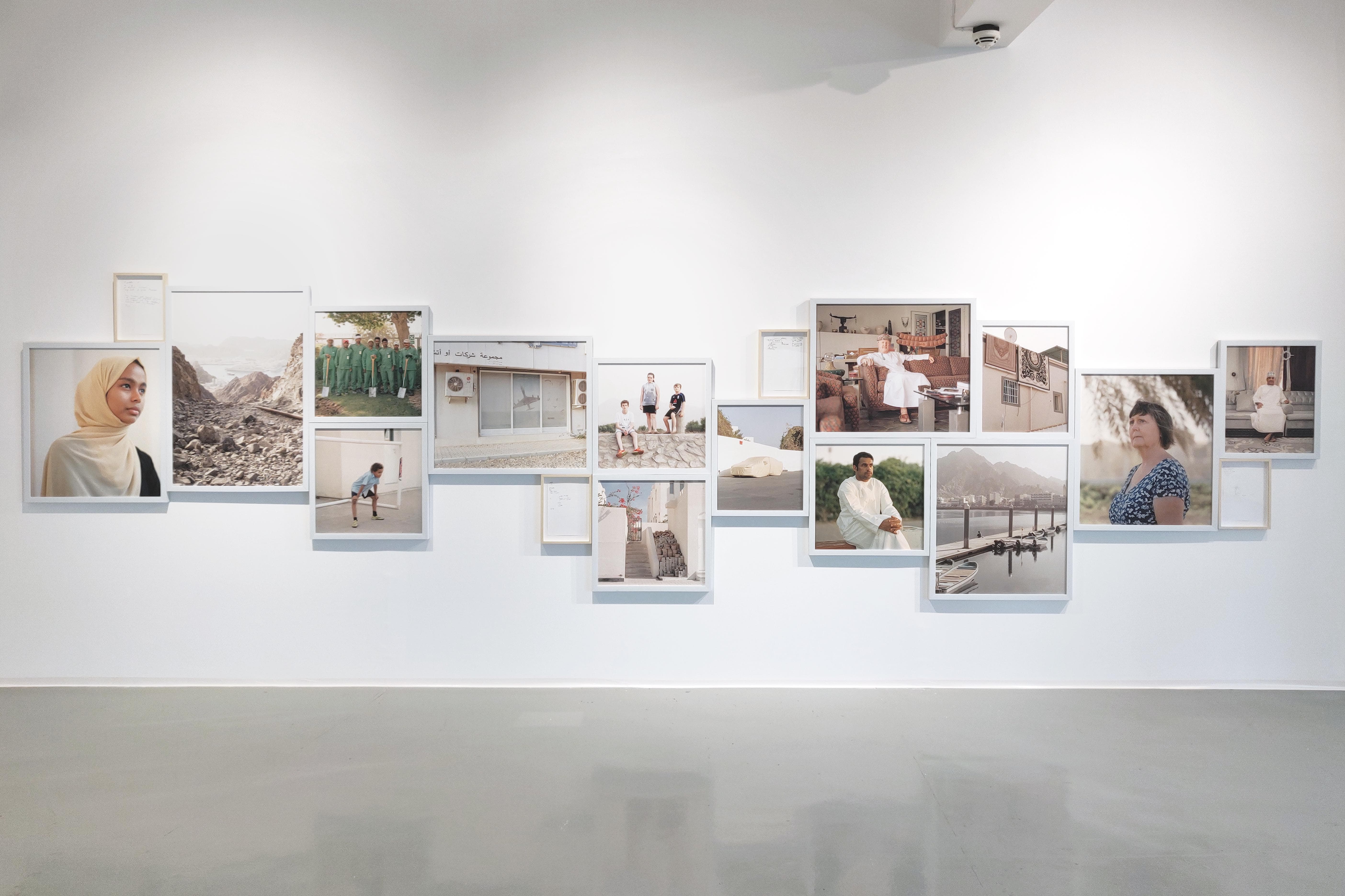 The Place I Call Home (Ffotogallery and British Council) featuring XO. Installation view at Maraya Art Centre, Sharjah (U.A.E.). 2020.