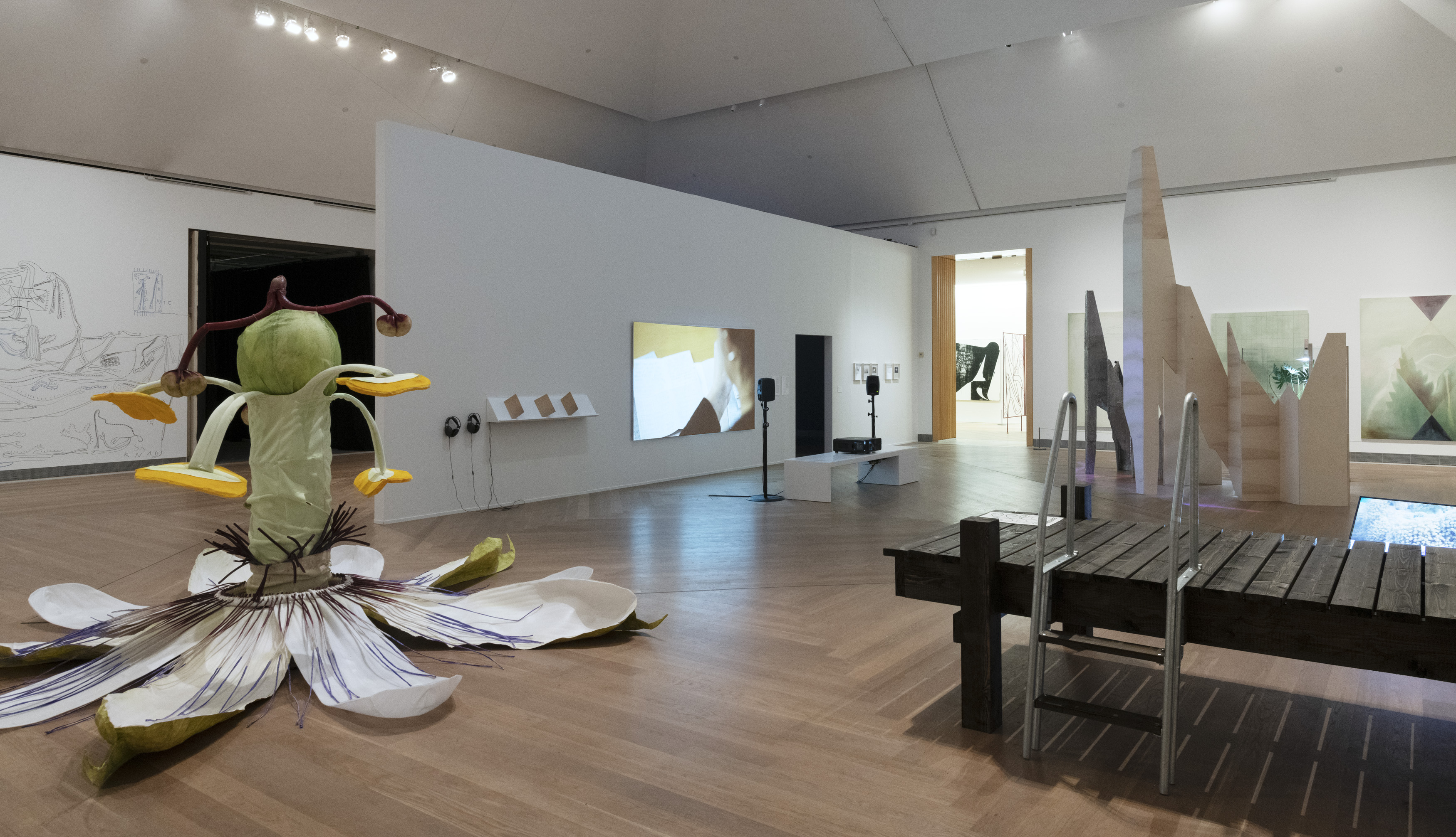 Exhibition view.