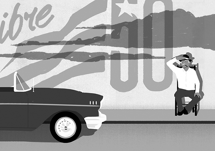 Cuba future Illustration María Hergueta