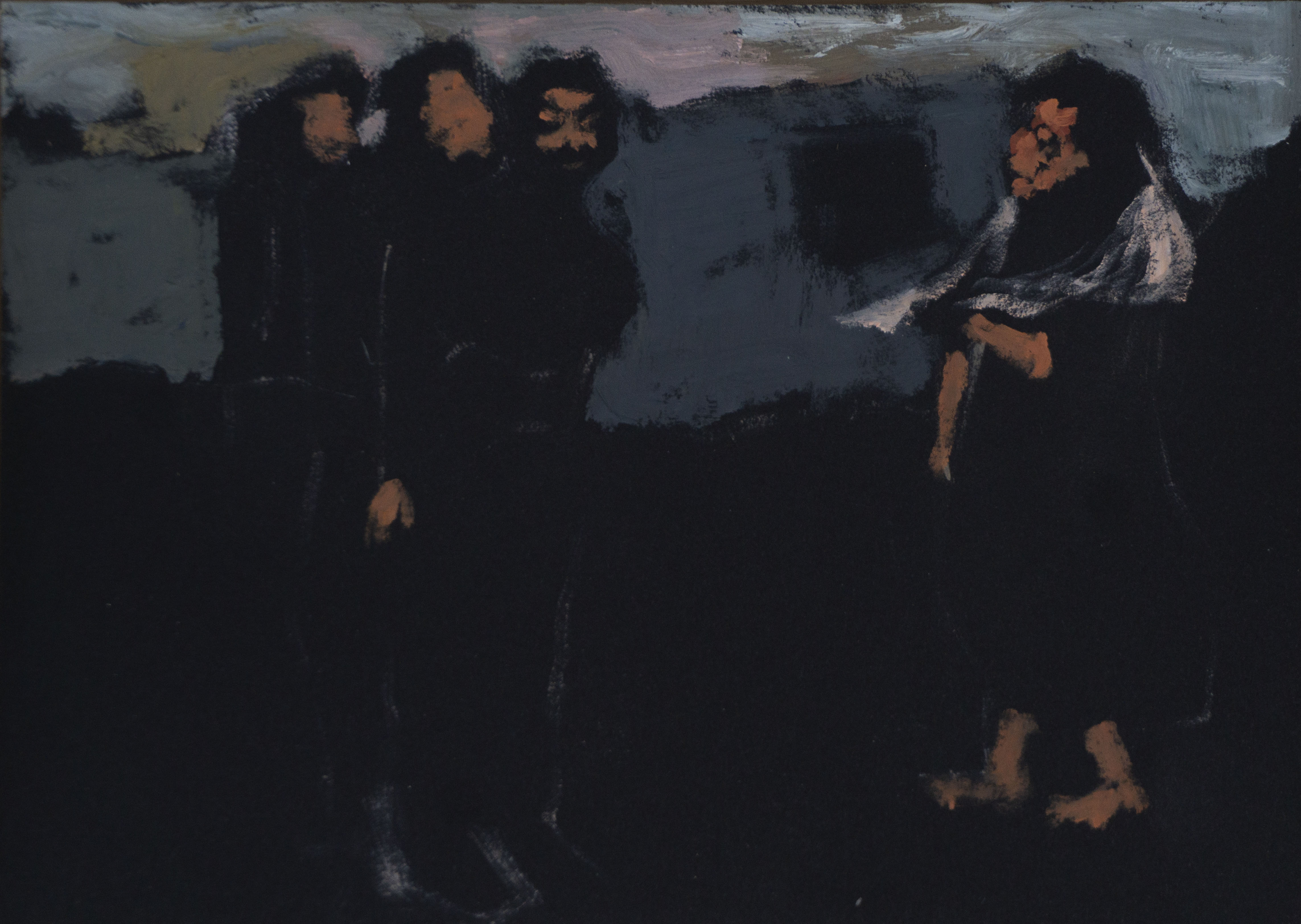 15x21 C.M. Oil on paper