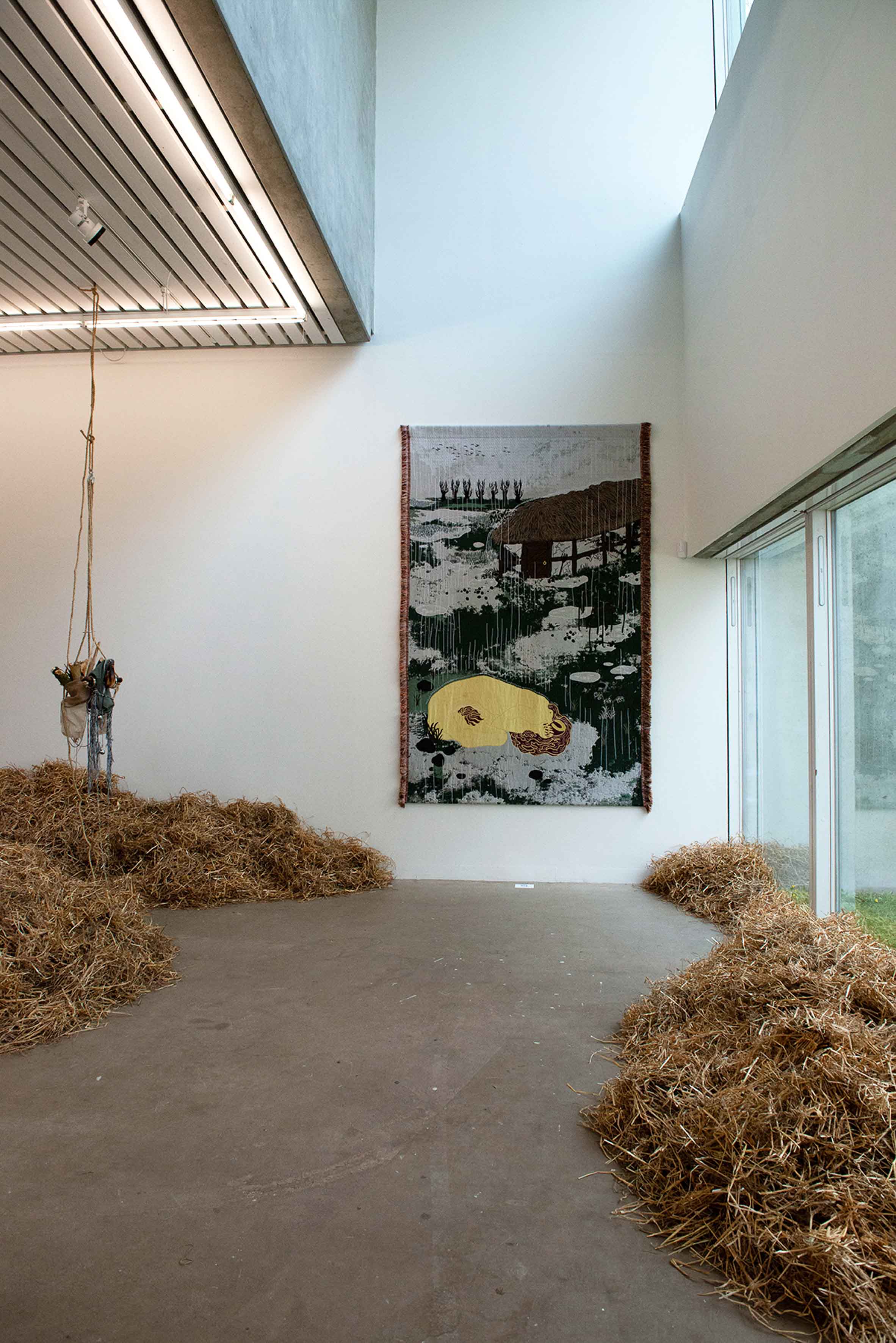 MEMORY DRIP by OLIVIA RODE HVASS at FOUR BOXES GALLERY at KRABBESHOLM curated by REBEKKA LAUGESEN [from 20250412 to 20250424] [Photos: Ulla Risager, Per Andersen and Olivia Rode Hvass]